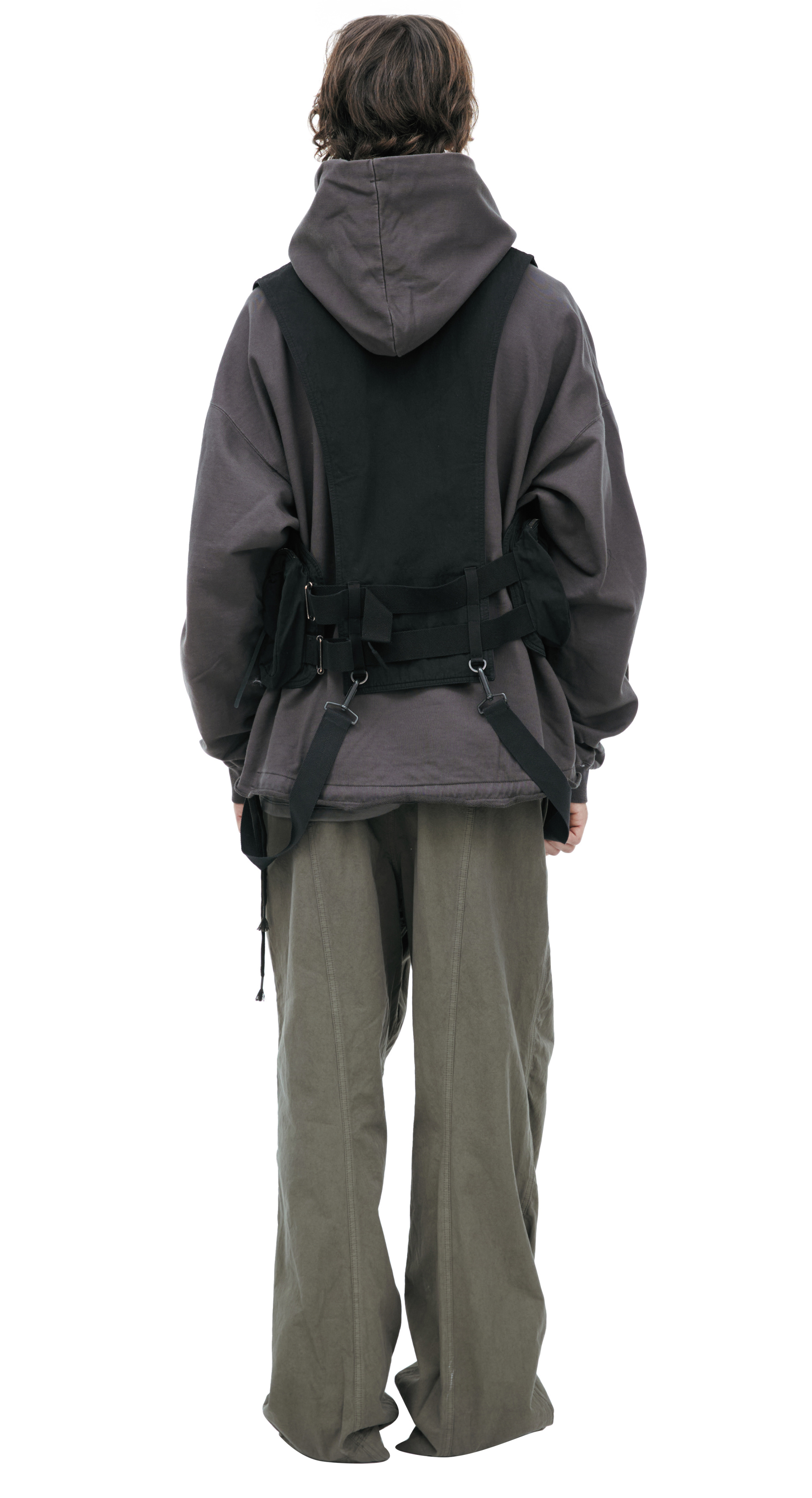 The Viridi-Anne Cotton vest with deep pockets