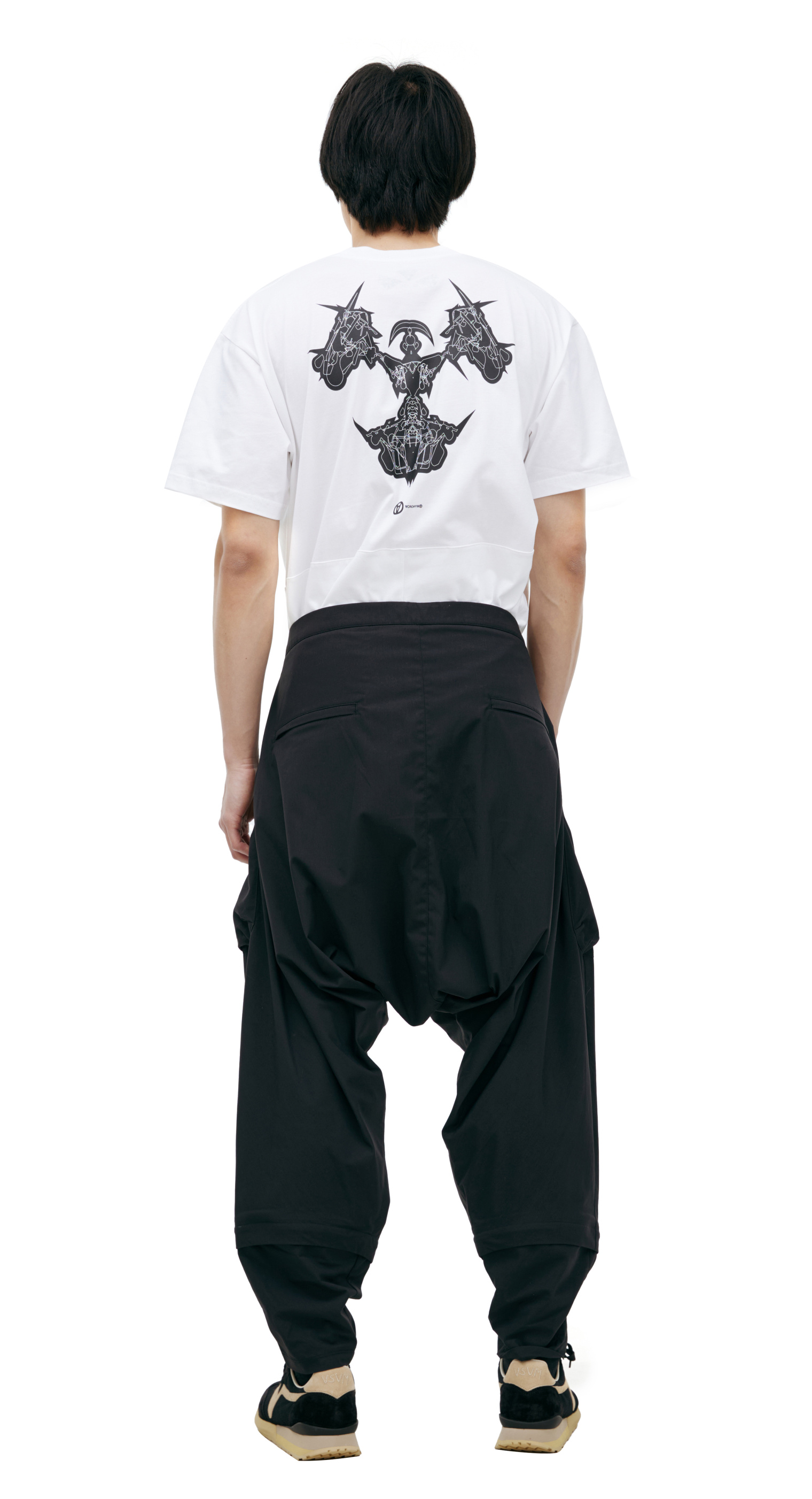 Acronym Wide trousers with patch pockets