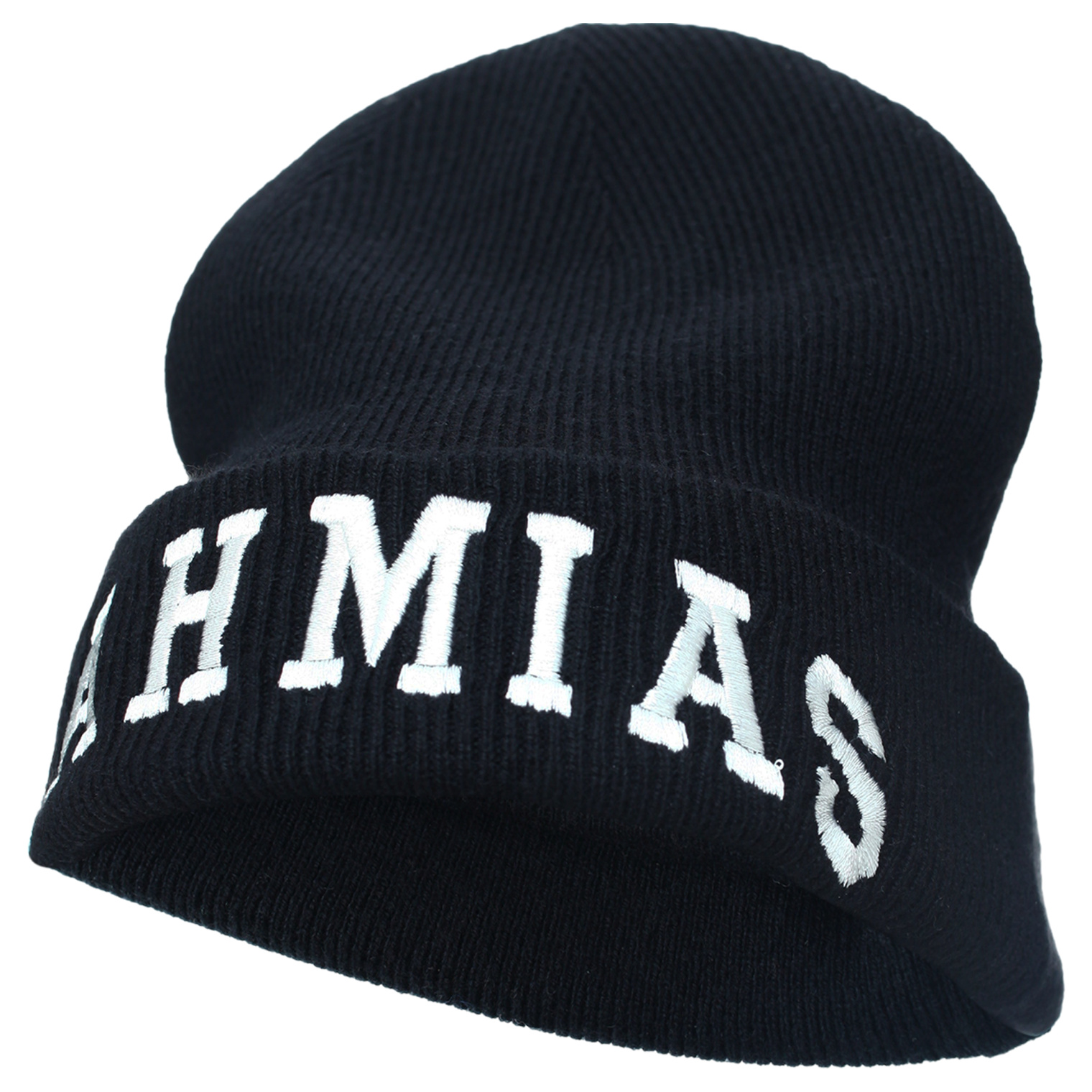 Nahmias Black logo beanie