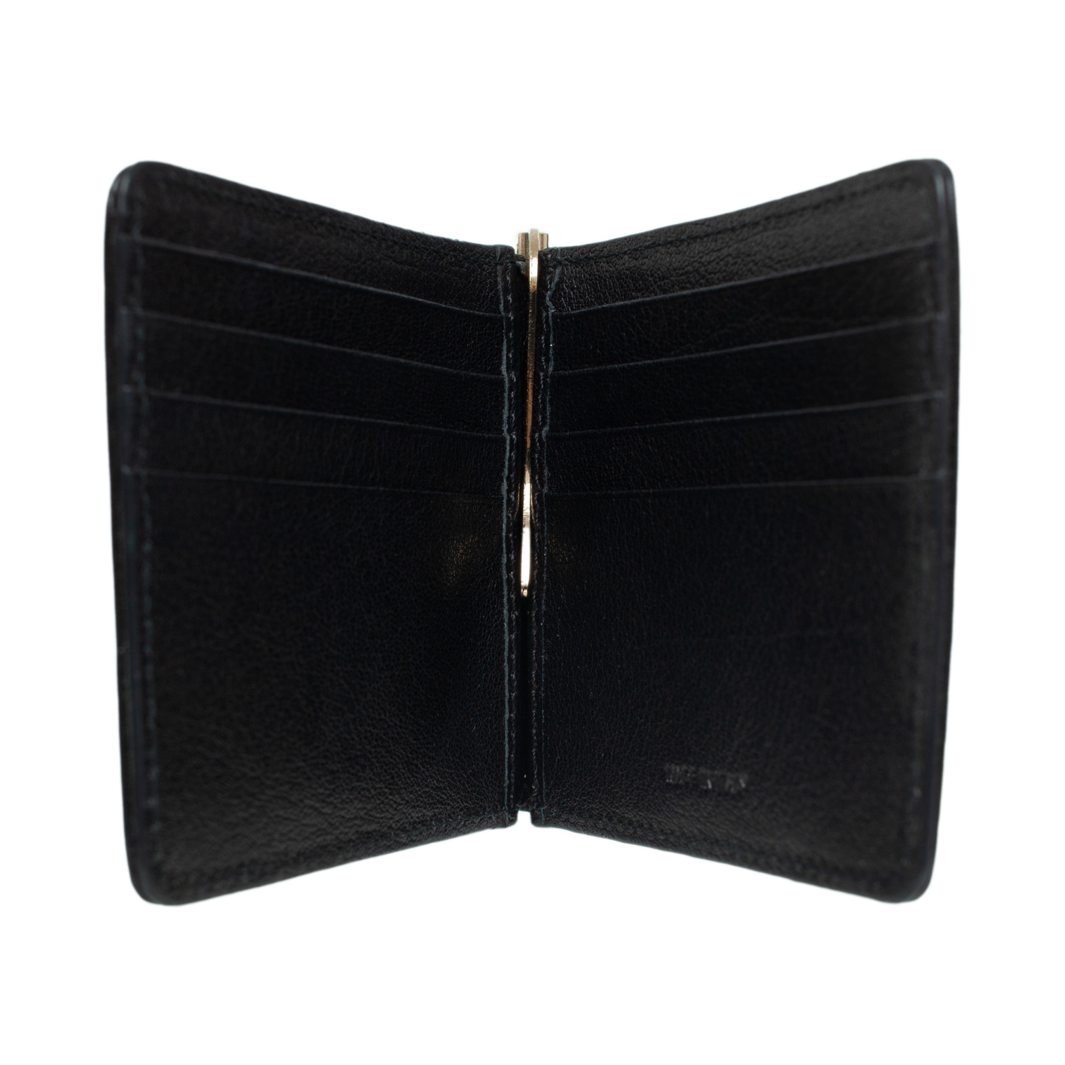 Ugo Cacciatori Wallet with bill clip