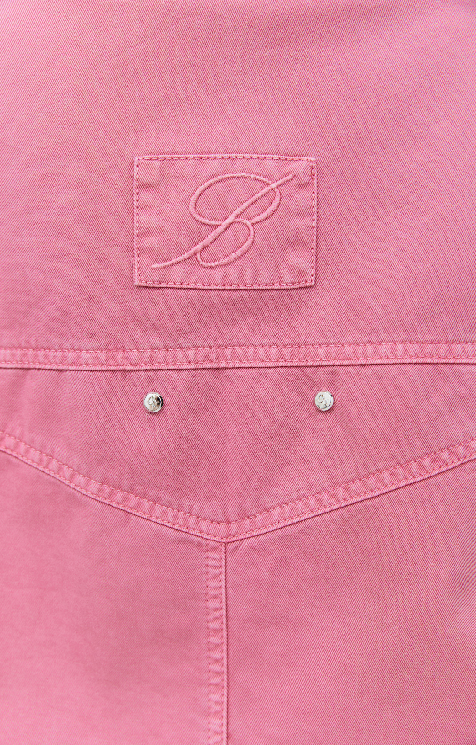 Blumarine Pink padded bomber jacket