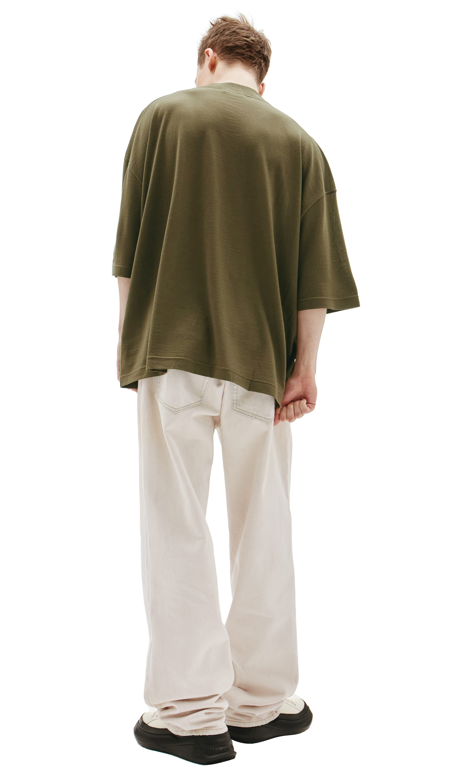 Jil Sander Свитер из шерсти с рукавами 3/4