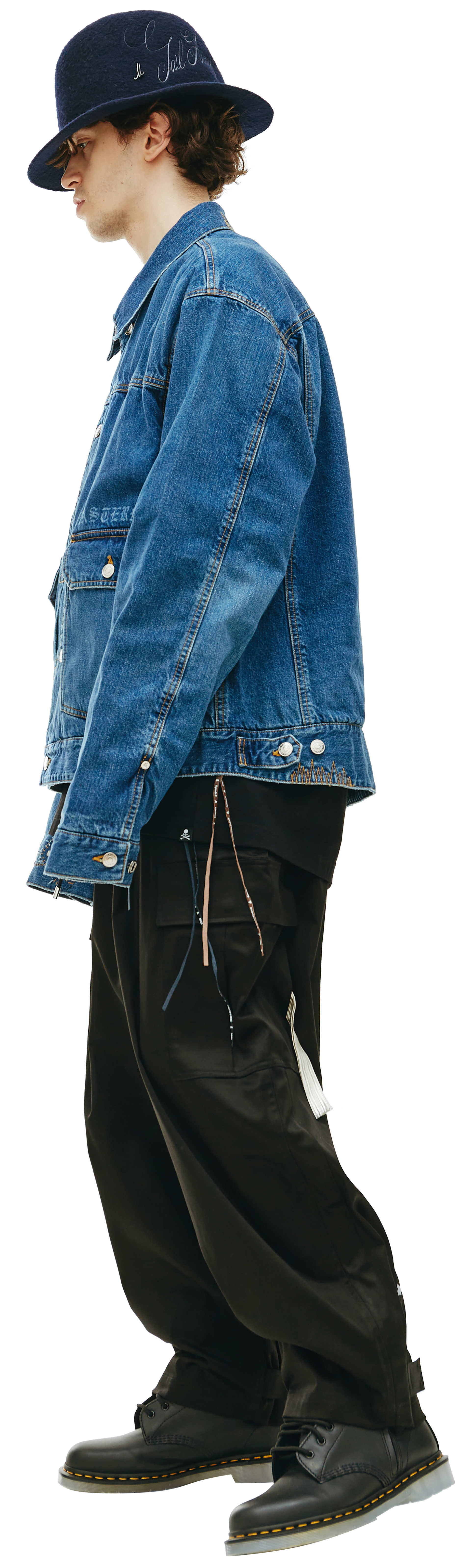 Mastermind WORLD Denim jacket with pockets