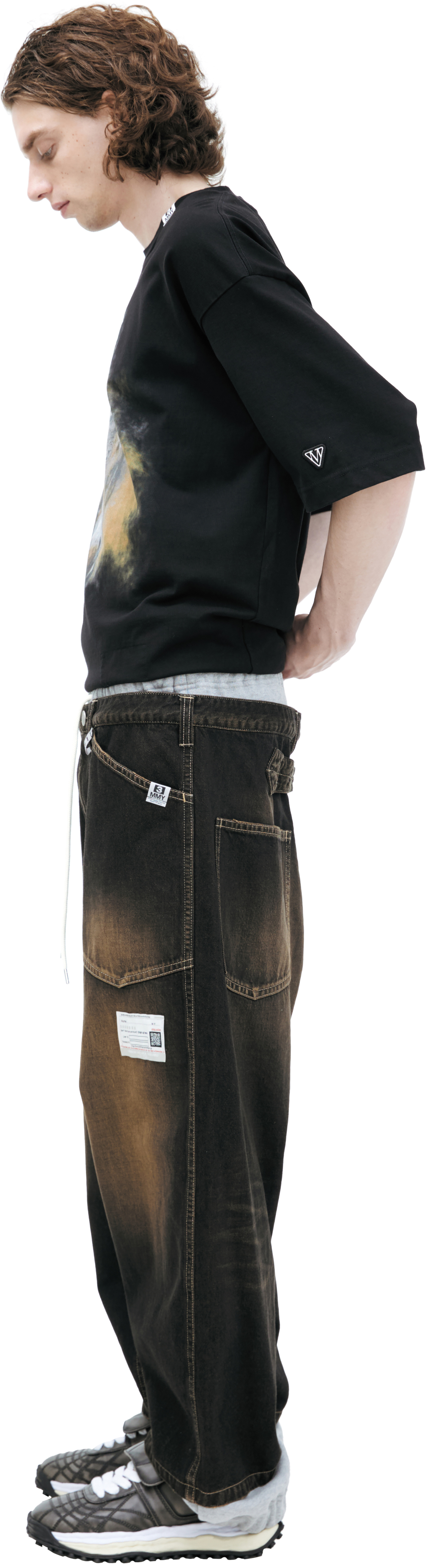 Maison Mihara Yasuhiro Jeans with patch pockets