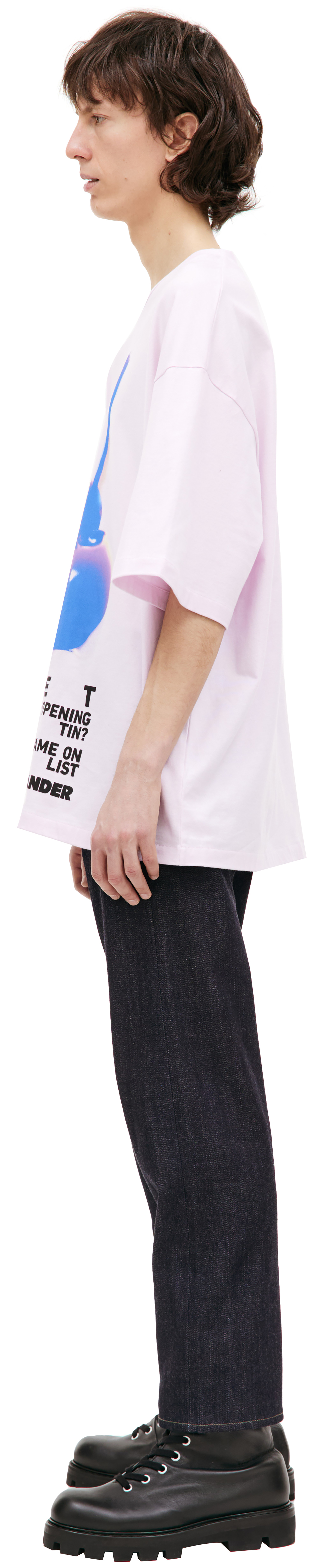 Jil Sander Pink printed t-shirt