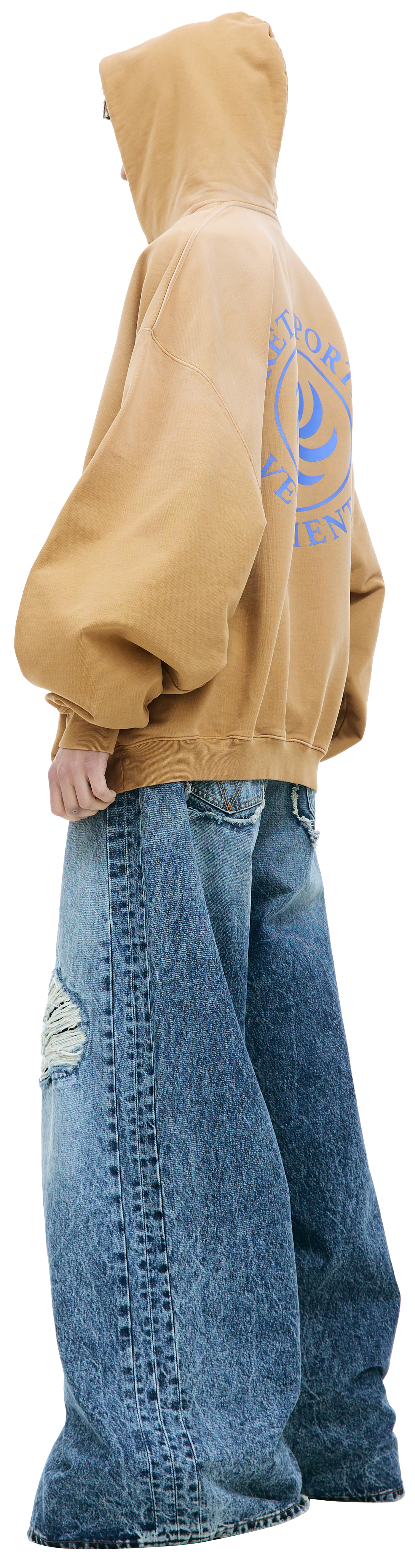 VETEMENTS Vegan Edition logo hoodie