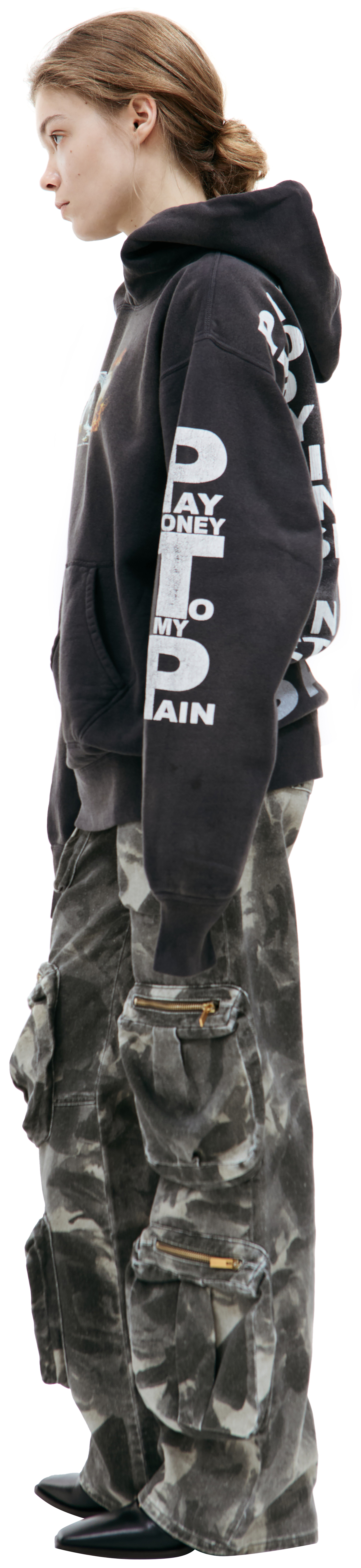 Saint Michael \'MONEY\' printed hoodie