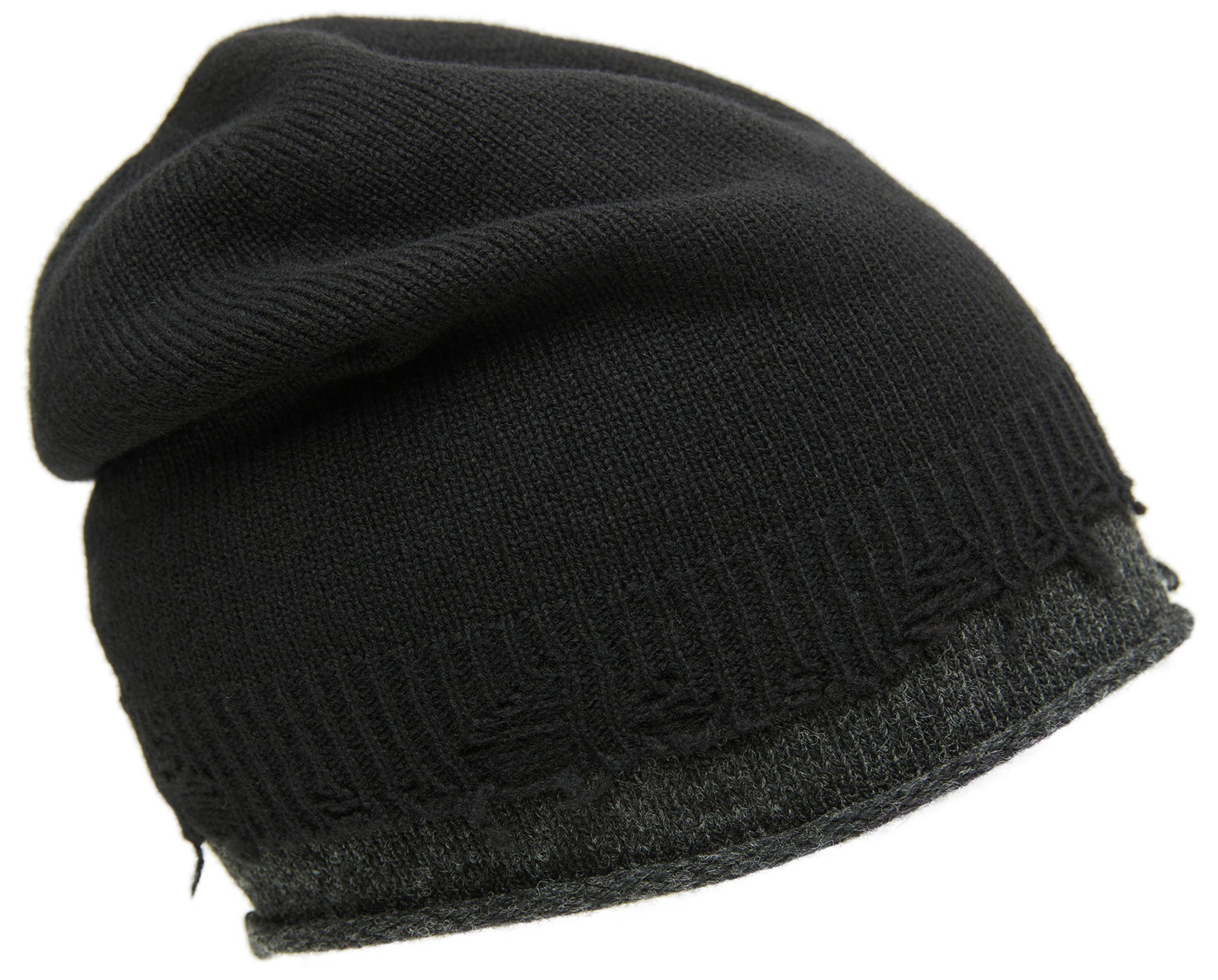 Y\'s Ripped wool beanie