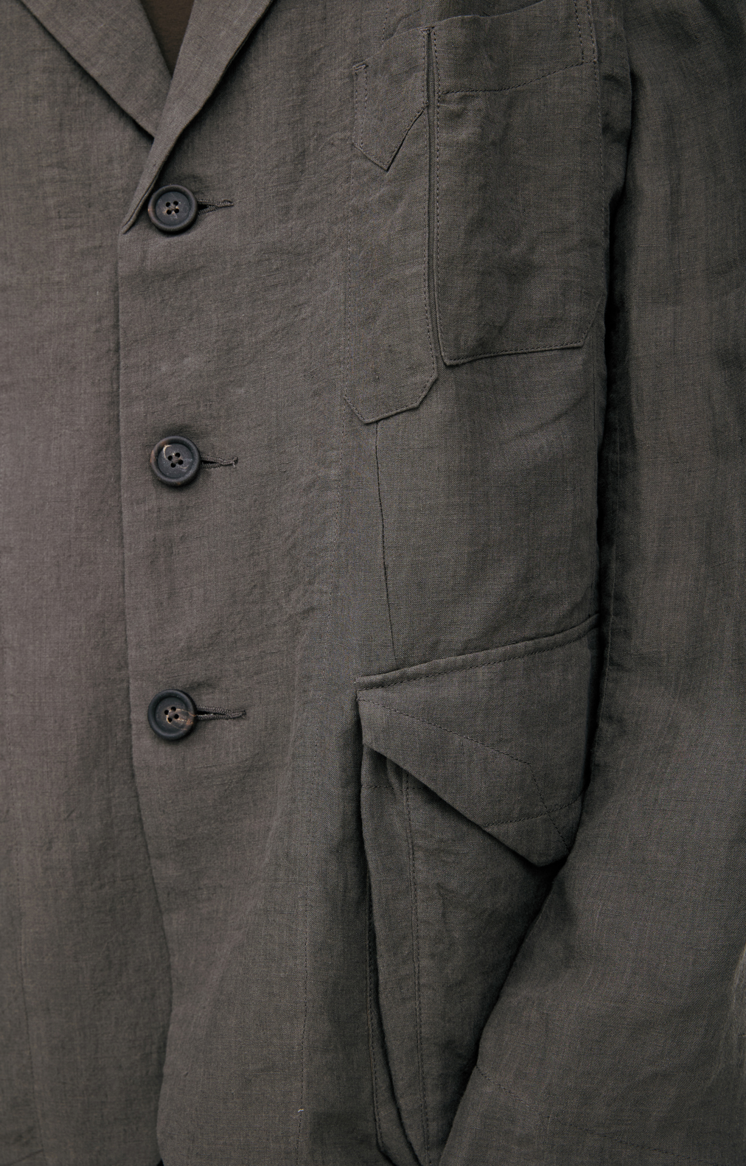 Ziggy Chen Single-breasted jacket with buttons