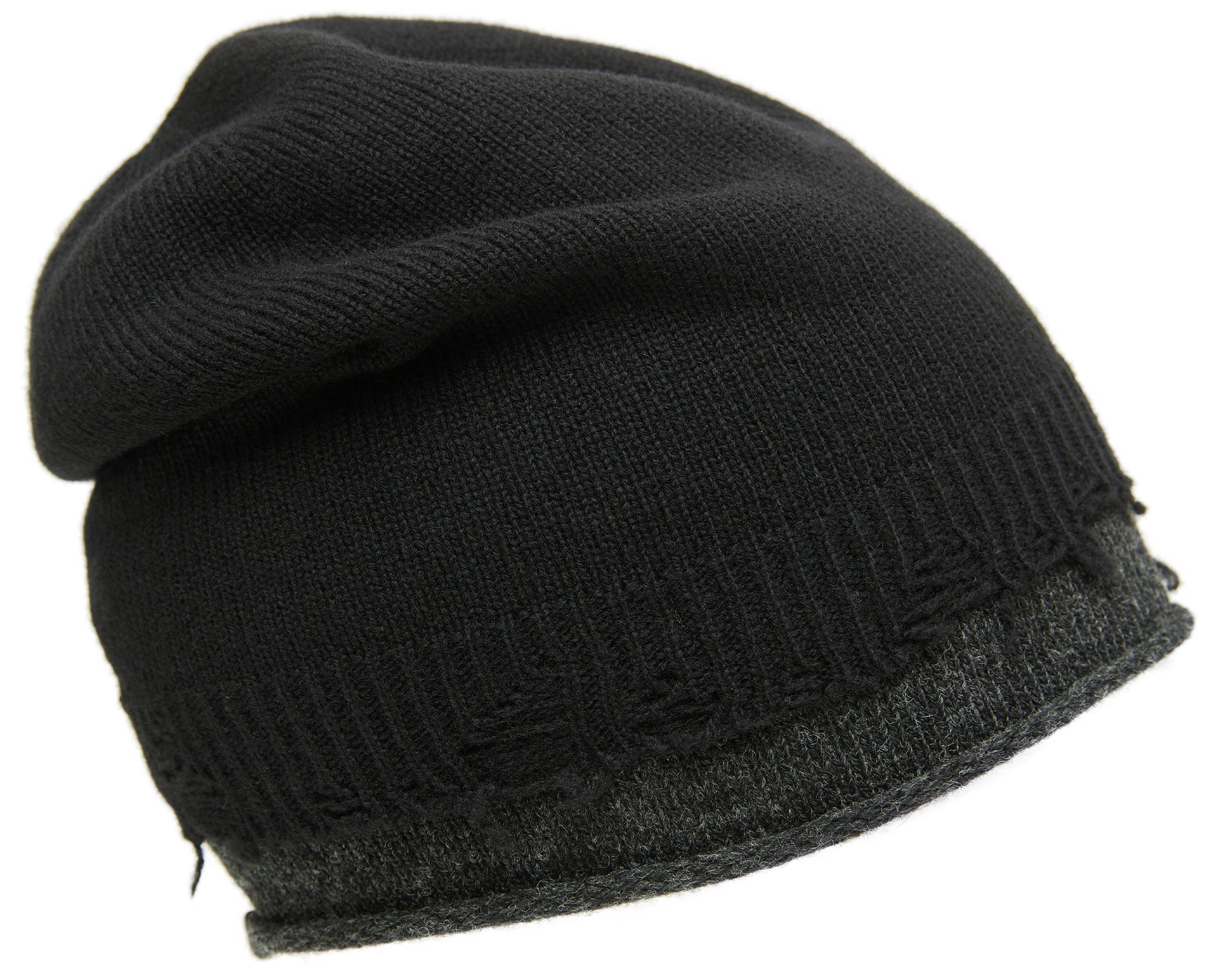 Y\'s Ripped wool beanie