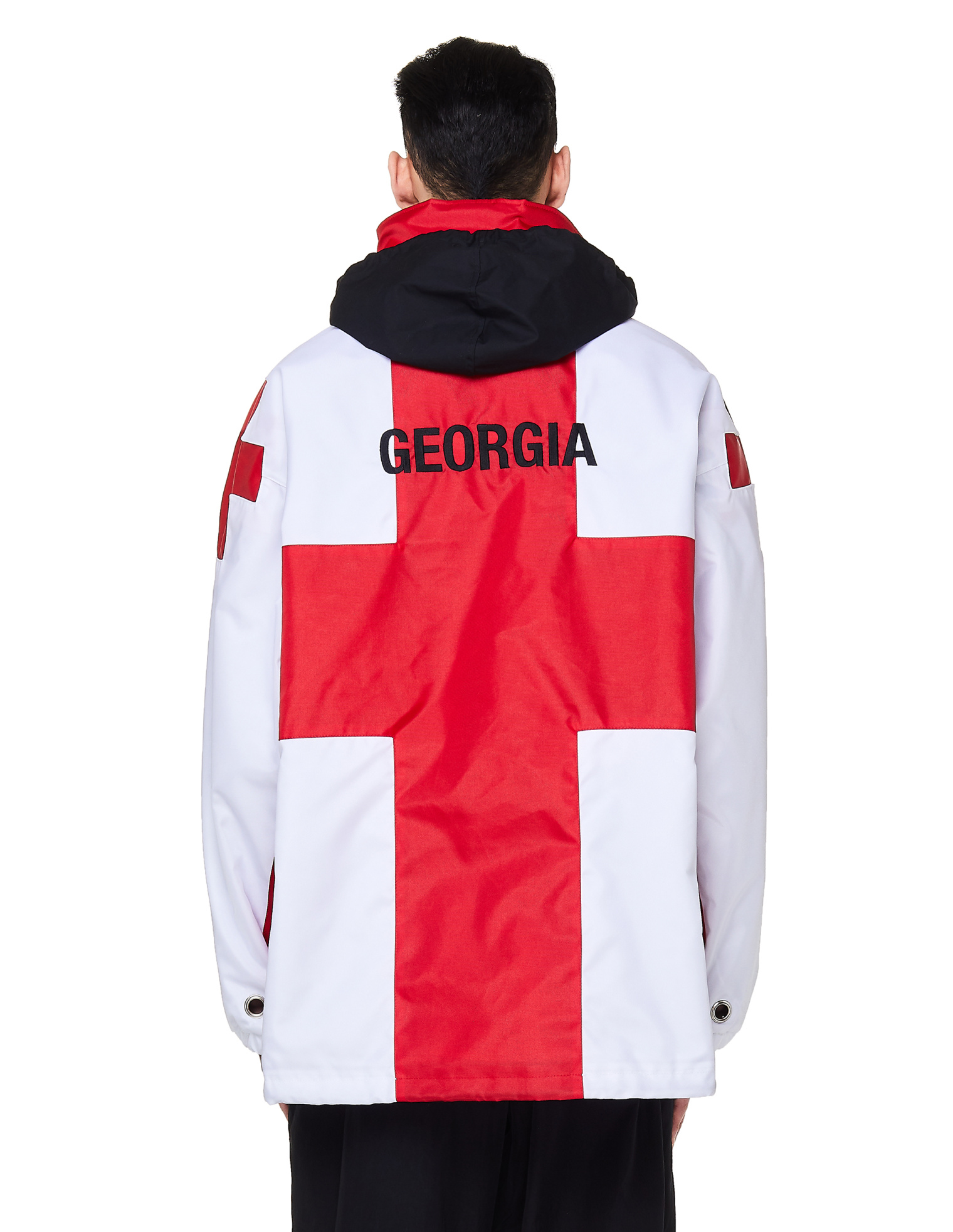VETEMENTS Georgia Flag Jacket