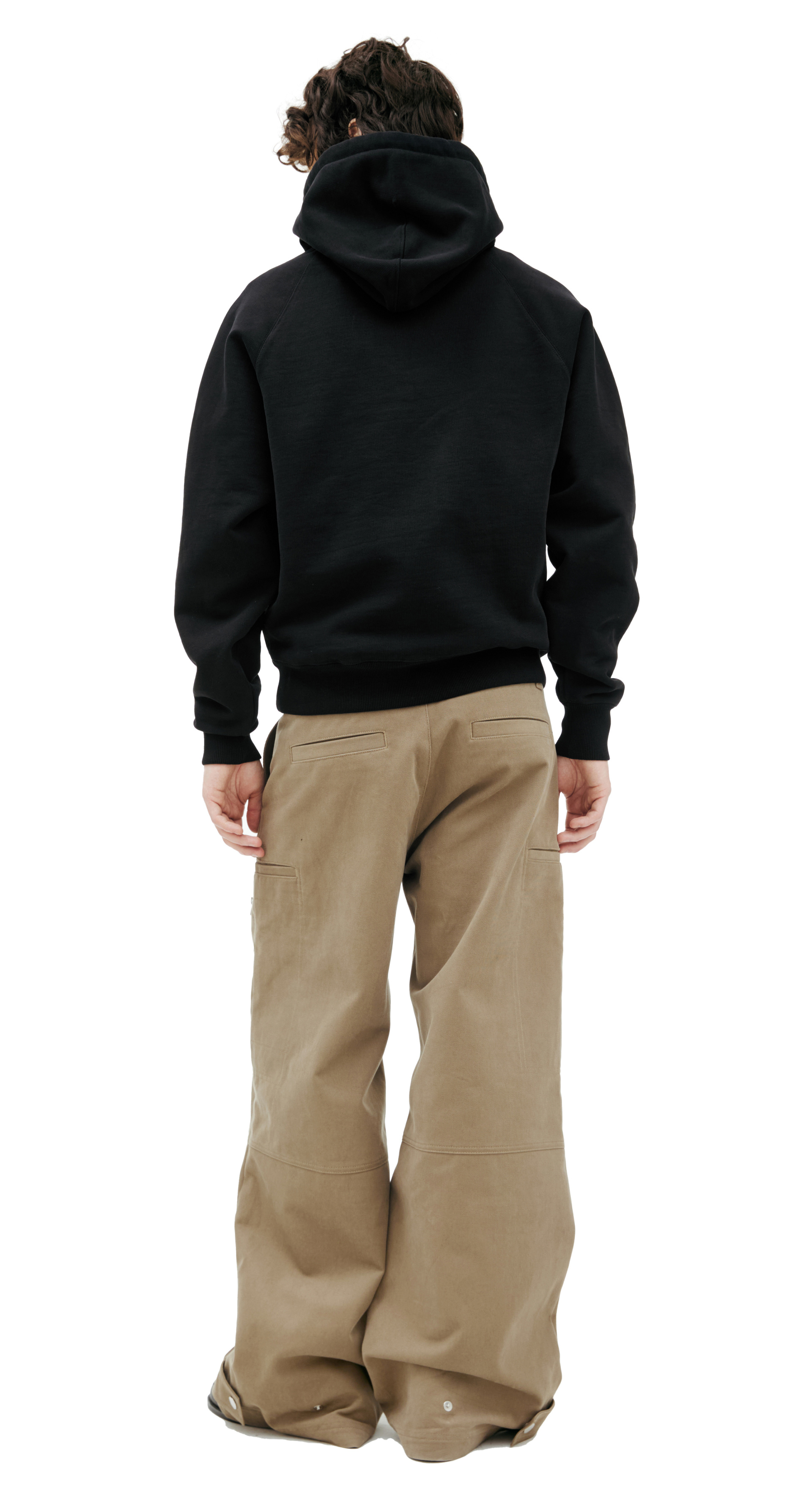 AMI PARIS Embroidered logo hoodie