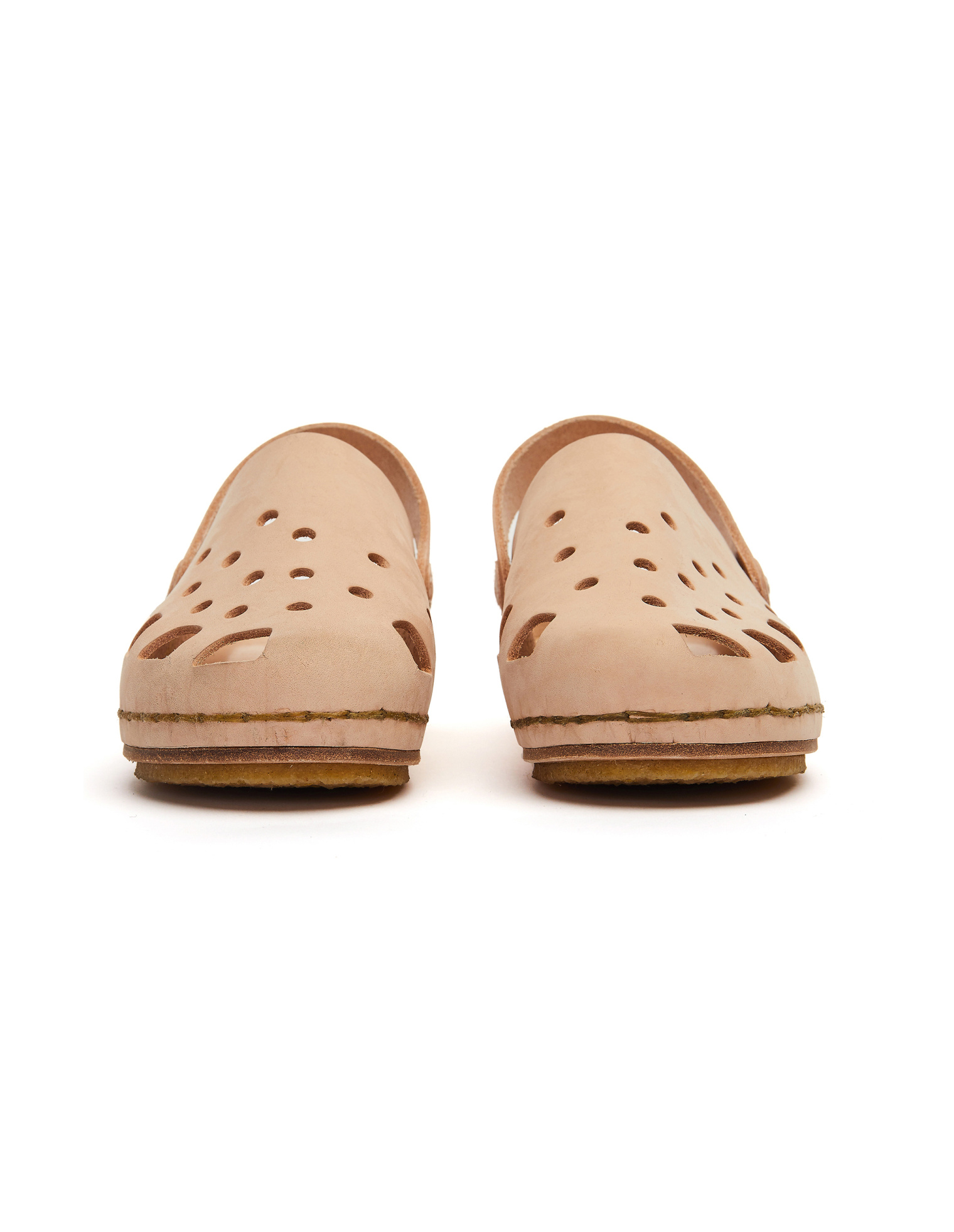 Hender Scheme Beige Leather MIP-18 Sandals
