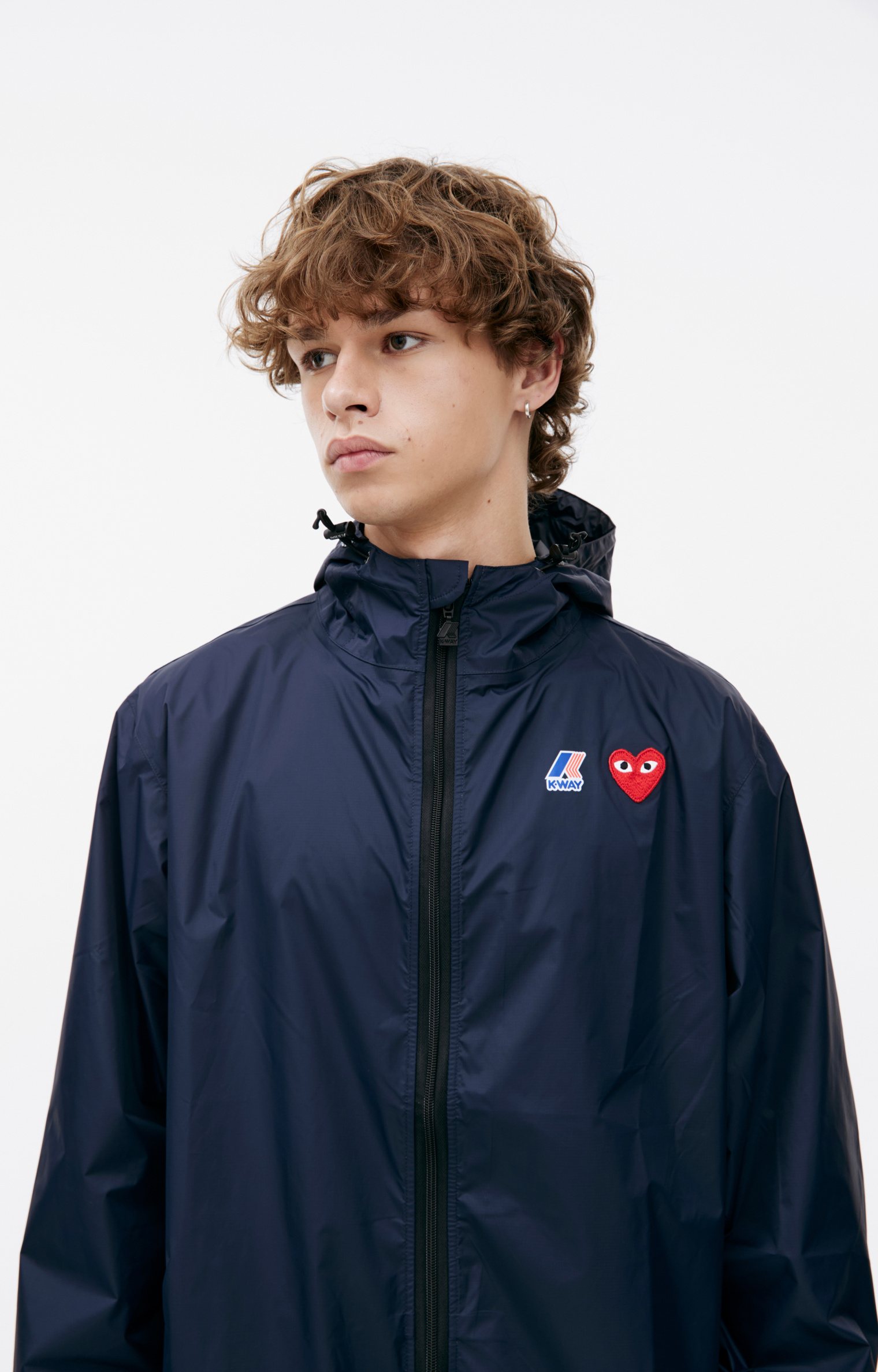 Comme des Garcons x K-Way Hooded Jacket