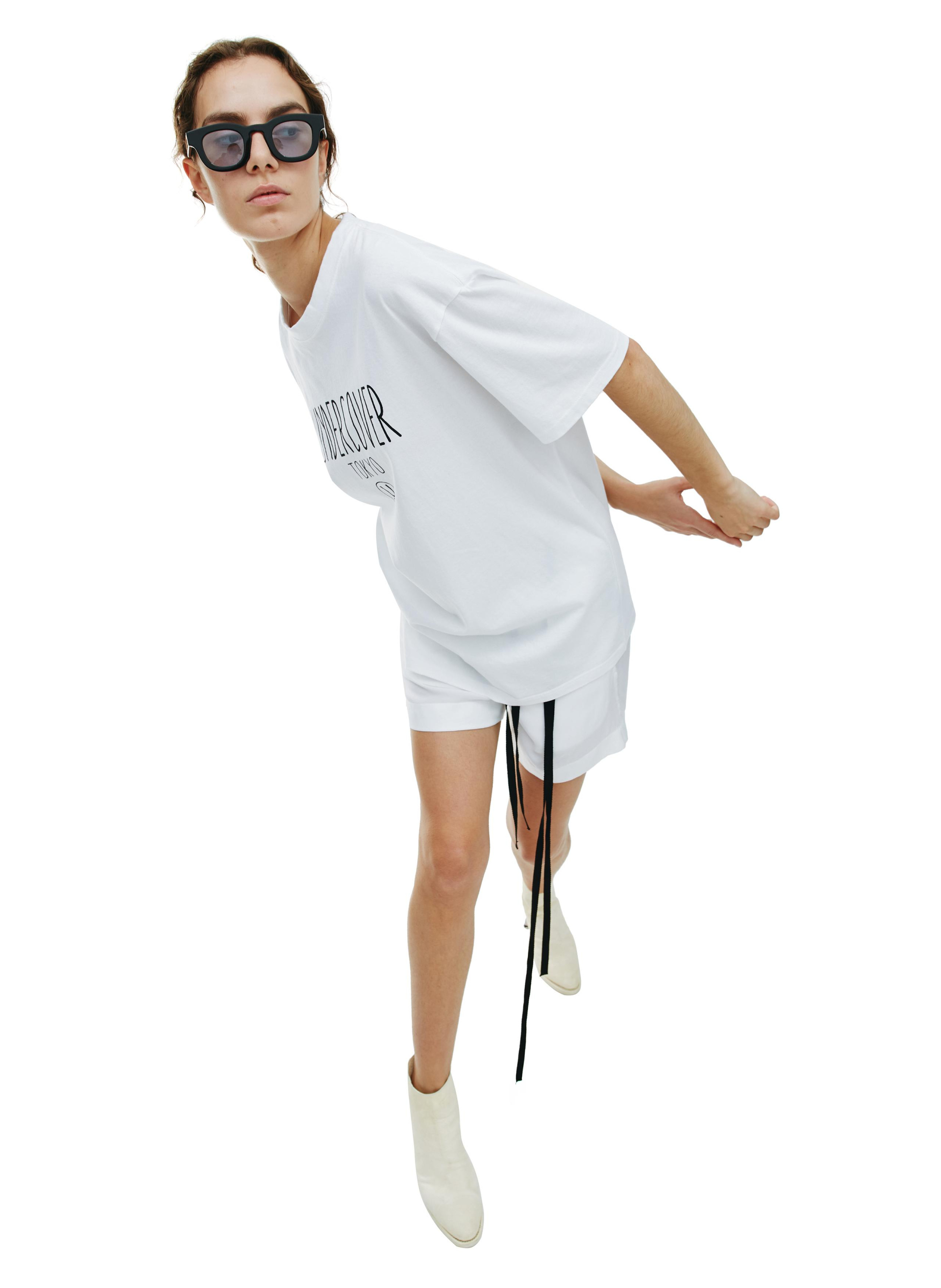 Undercover White logo t-shirt