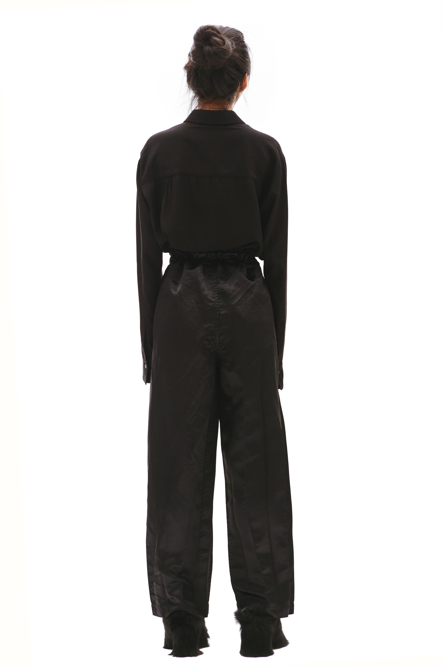Comme des Garcons CdG Satin Trousers