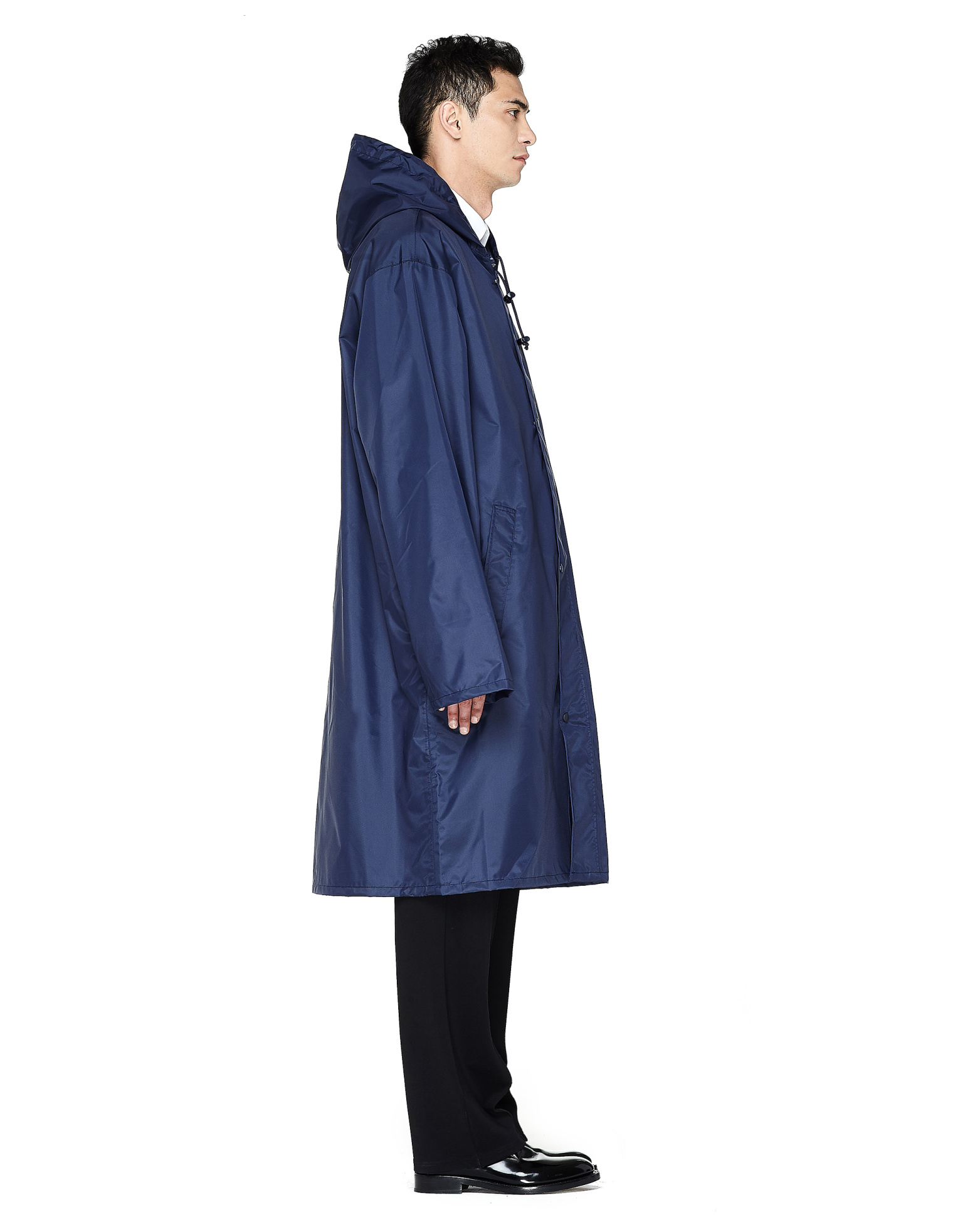 VETEMENTS Navy Taurus Raincoat