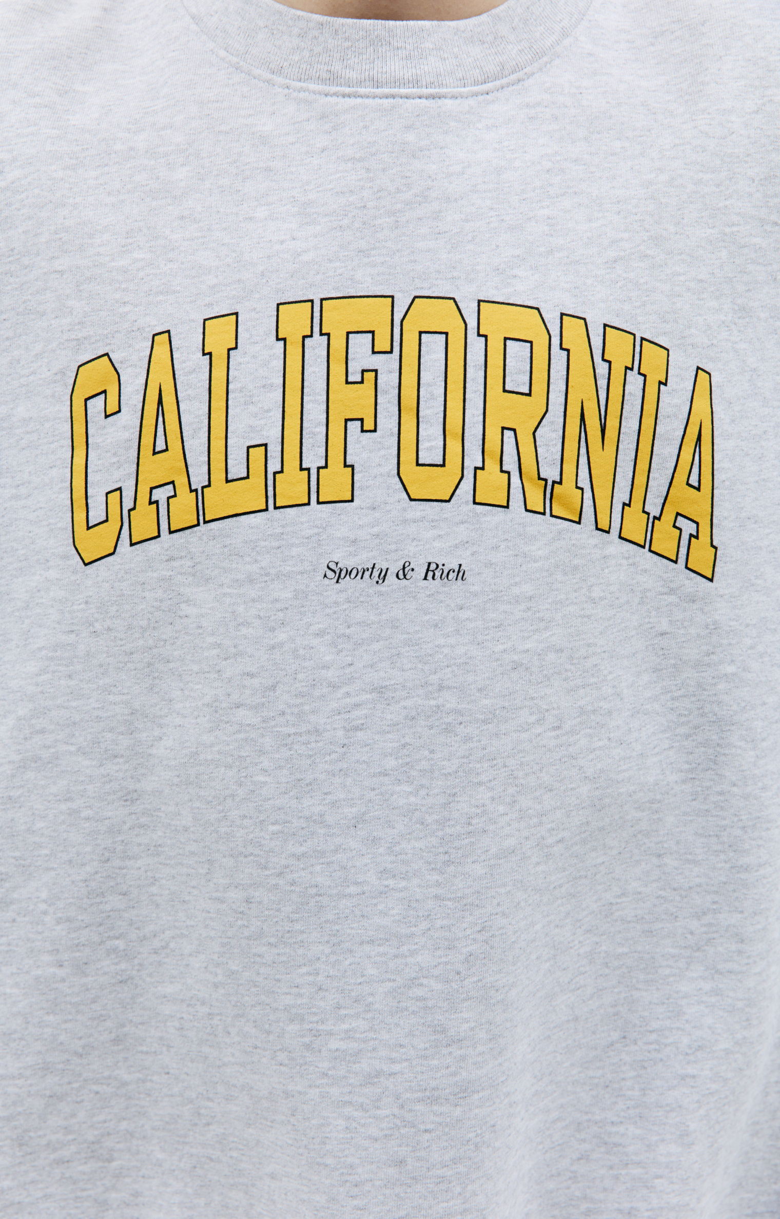 SPORTY & RICH California printed sweatshirt
