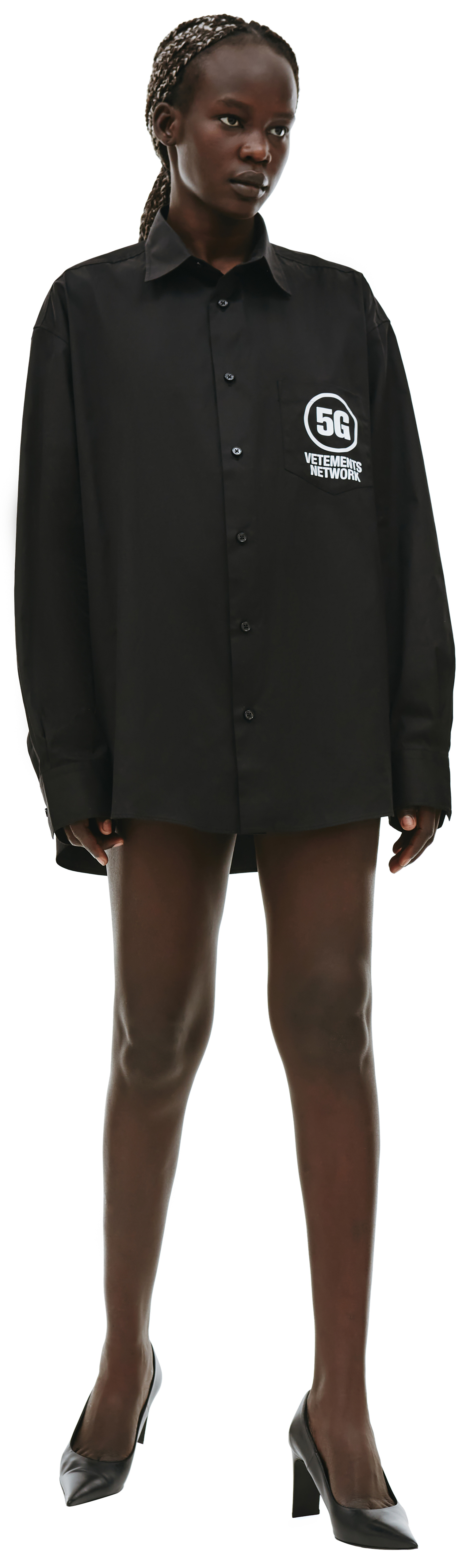 VETEMENTS 5G printed shirt