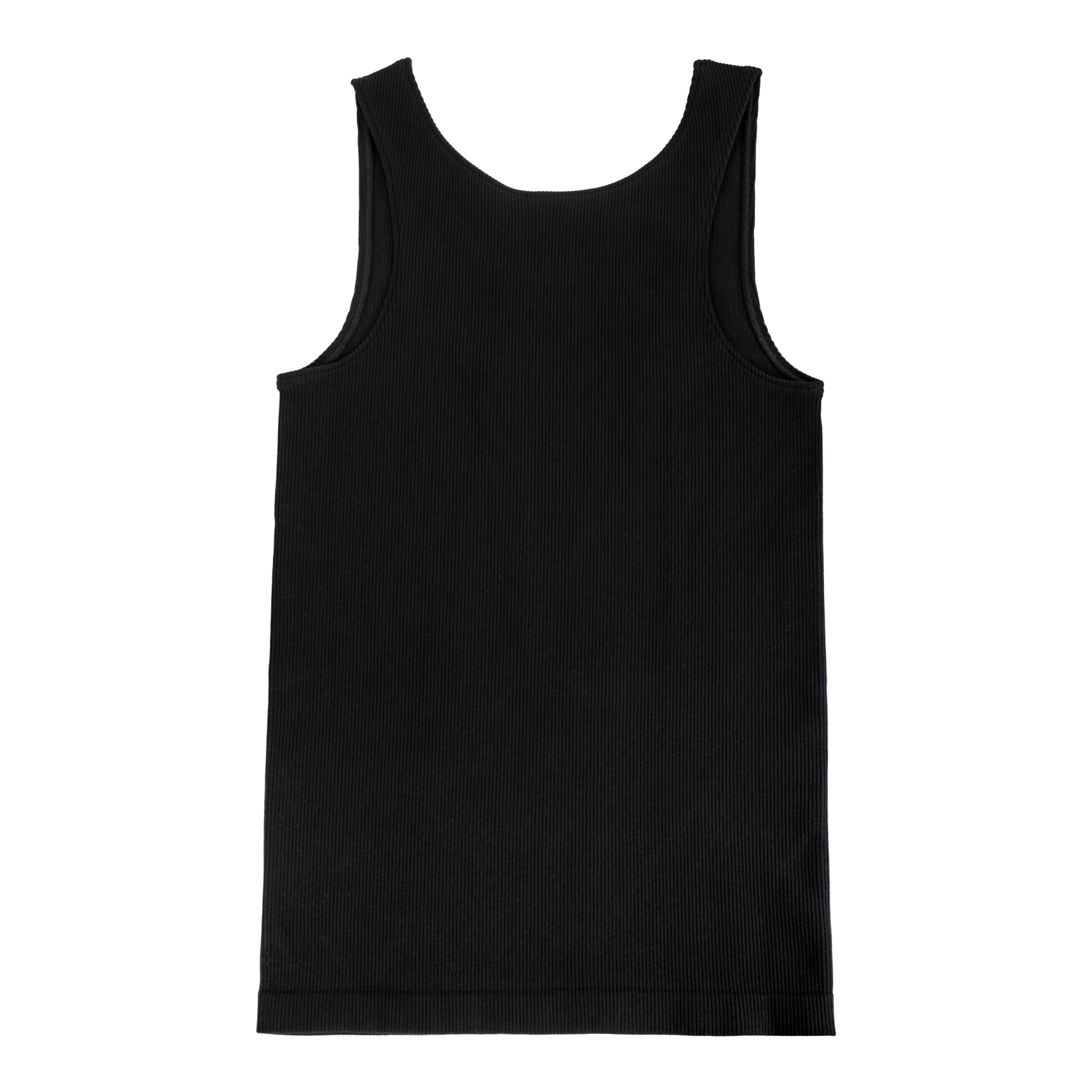 Balenciaga Ribbed tank top in black