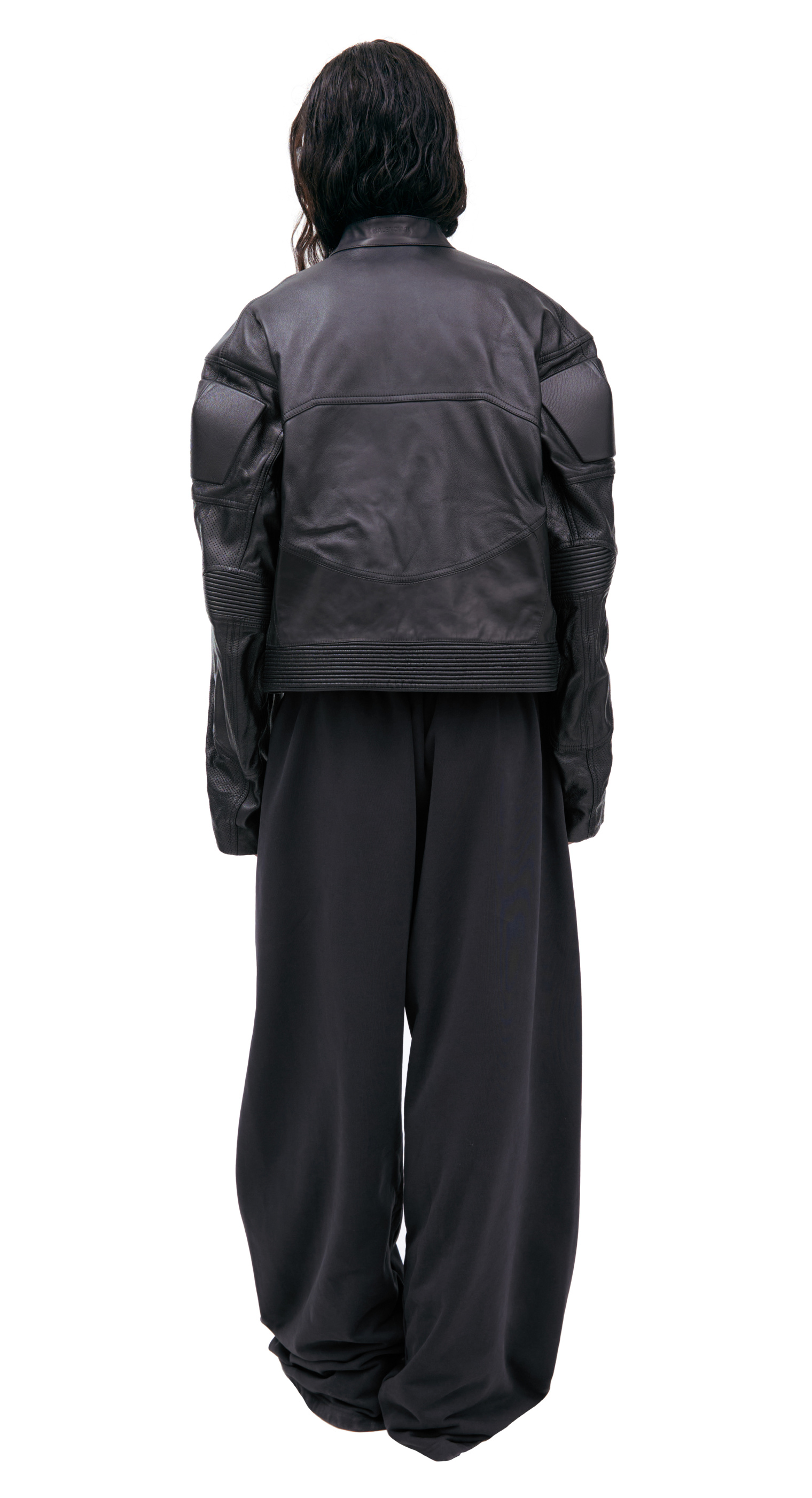 Balenciaga Black leather jacket