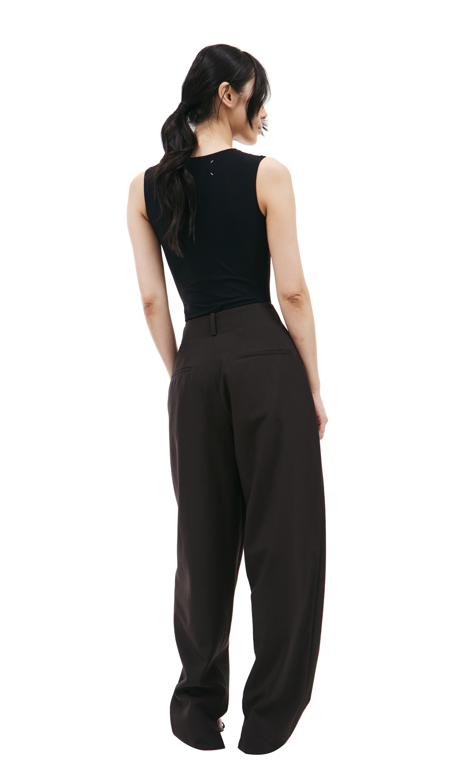 QUIRA Brown trousers