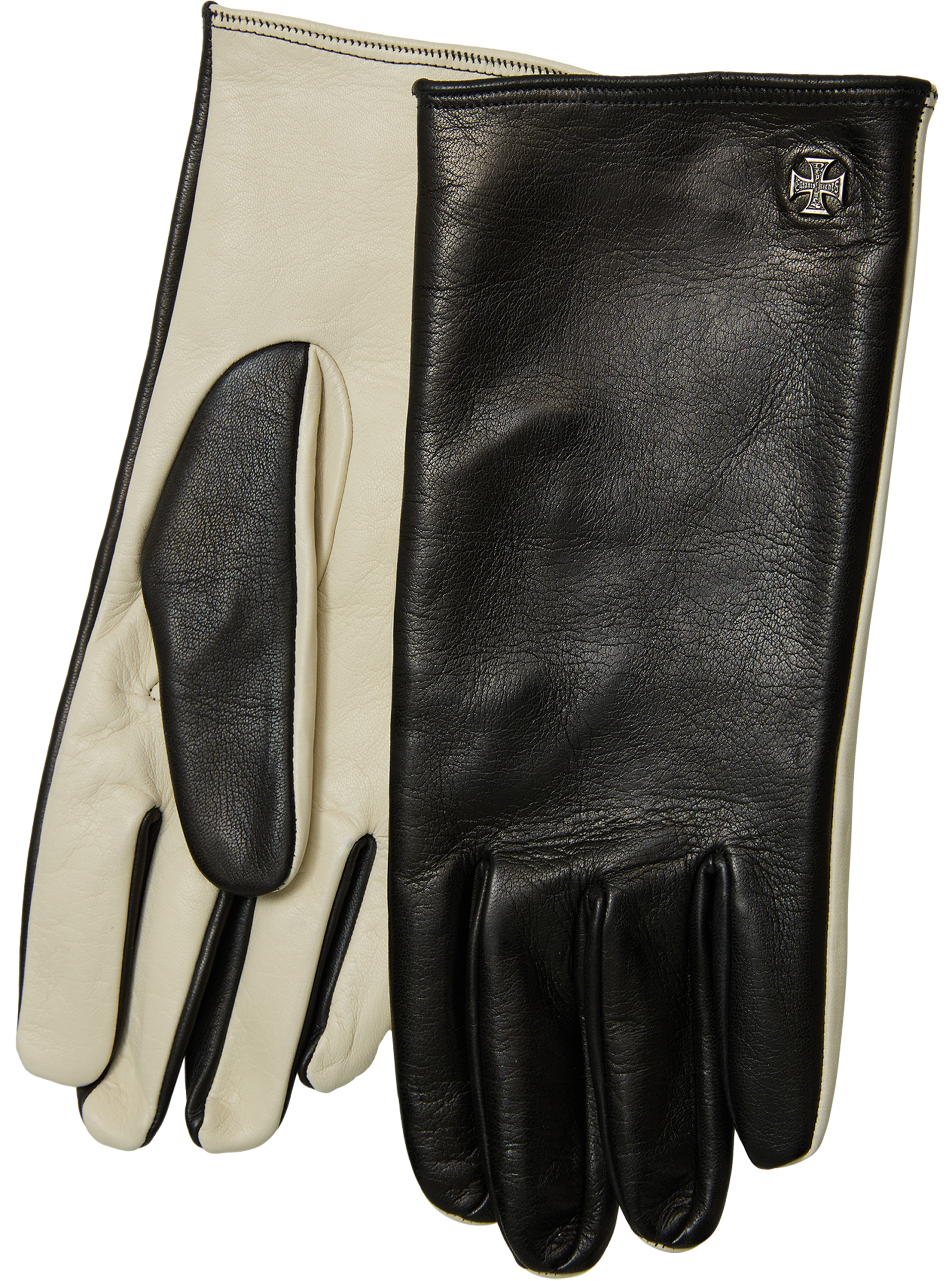 Enfants Riches Déprimés Leather combination gloves