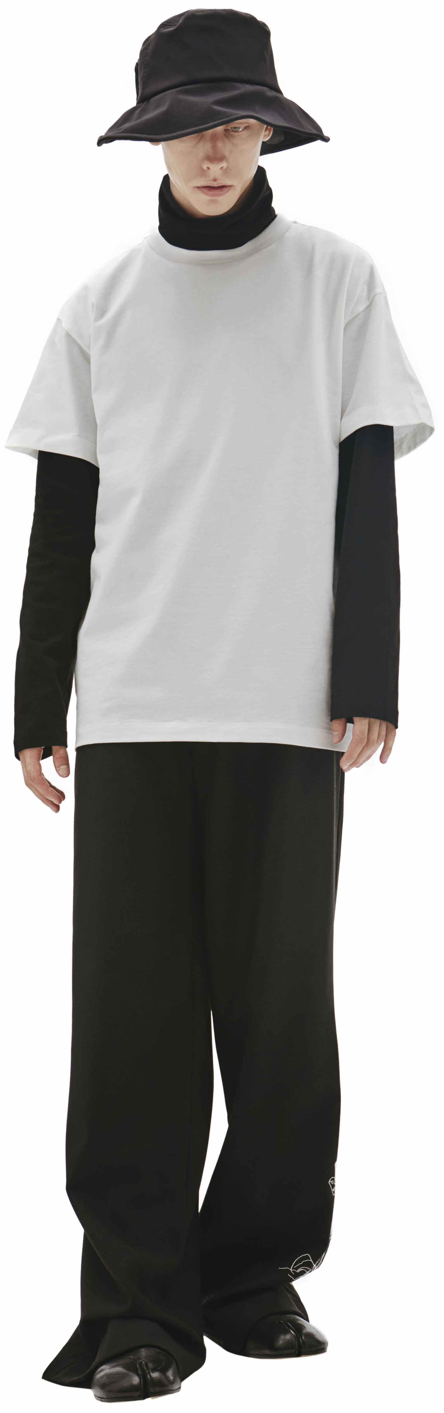 Jil Sander 3-Pack T-Shirt Set in White
