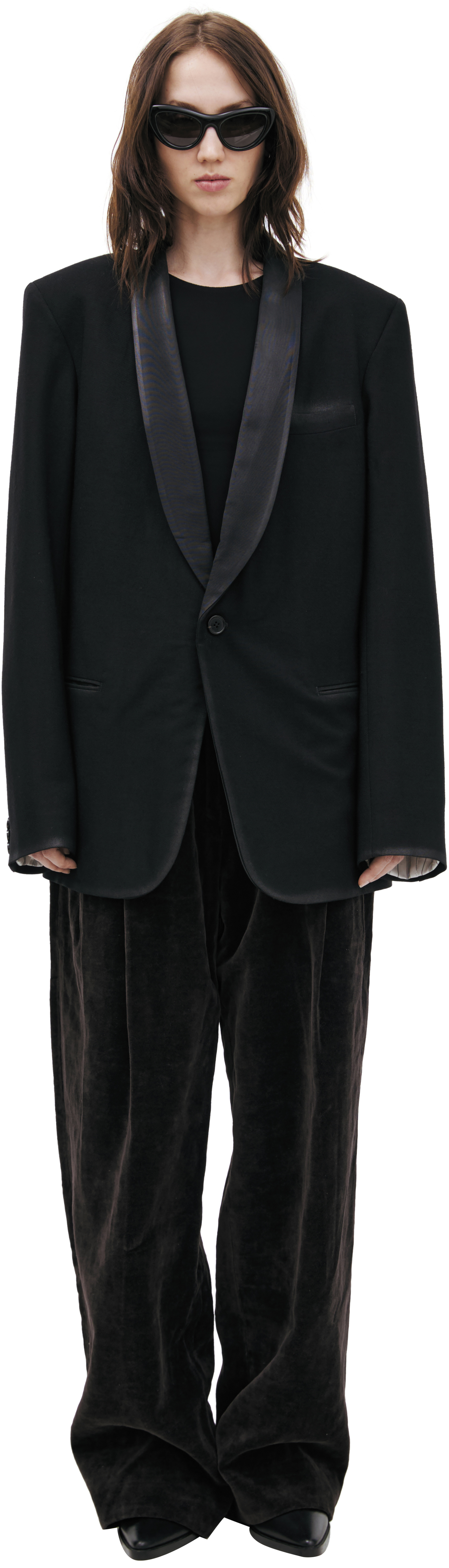 Maison Margiela Single-breasted wool jacket