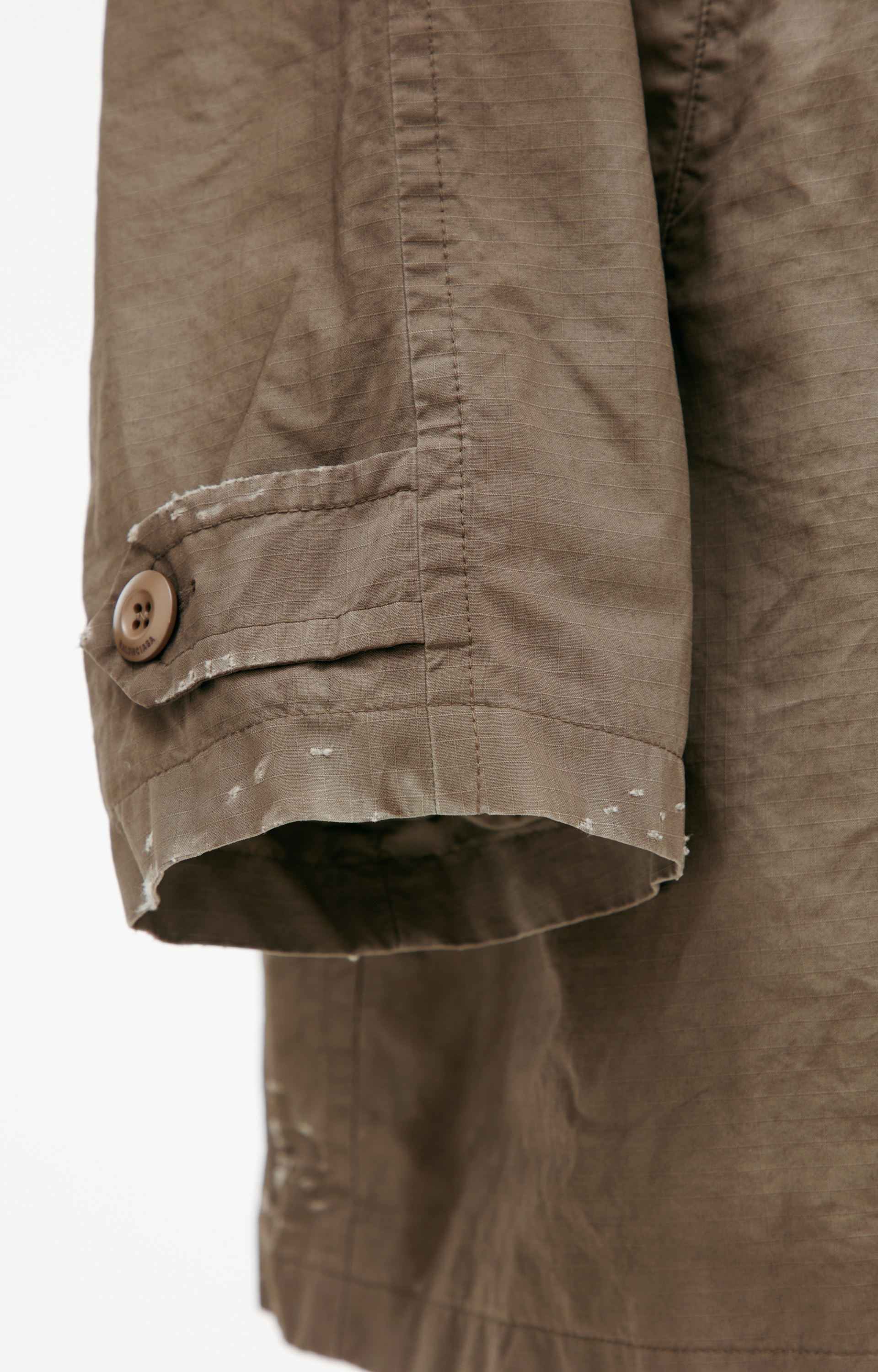 Balenciaga Beige oversized trench coat