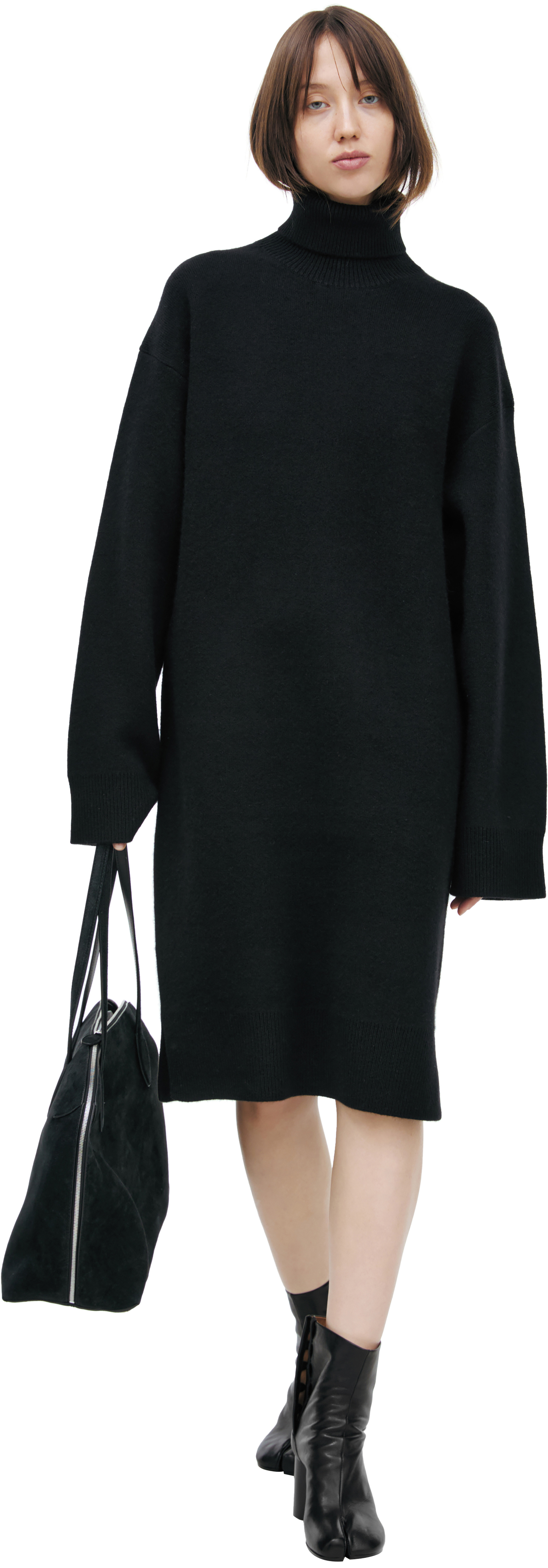 TOTEME Cashmere dress with high collar