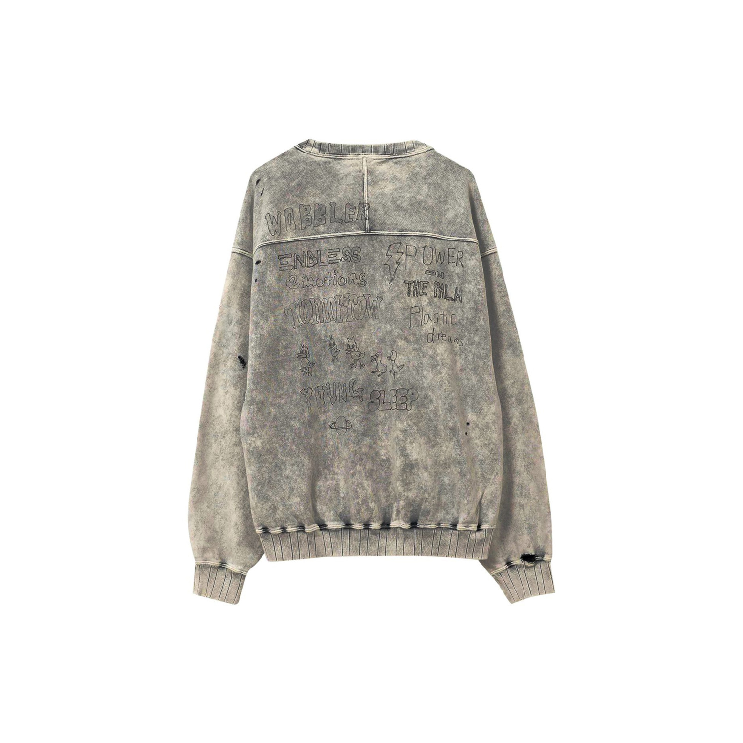 Maison Mihara Yasuhiro Bleached Pullover