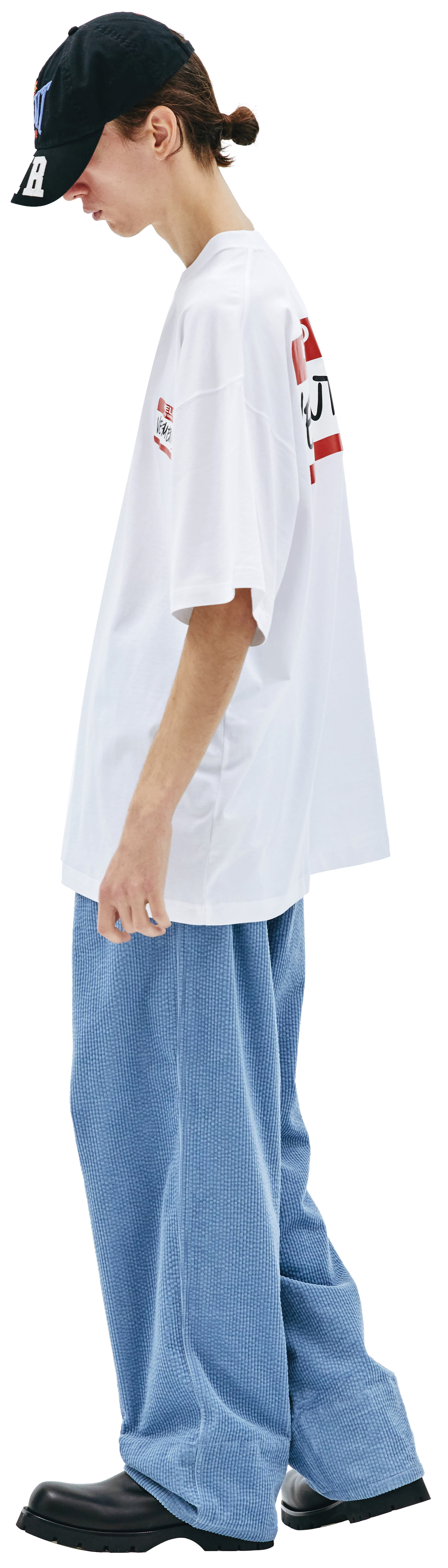 VETEMENTS White printed t-shirt