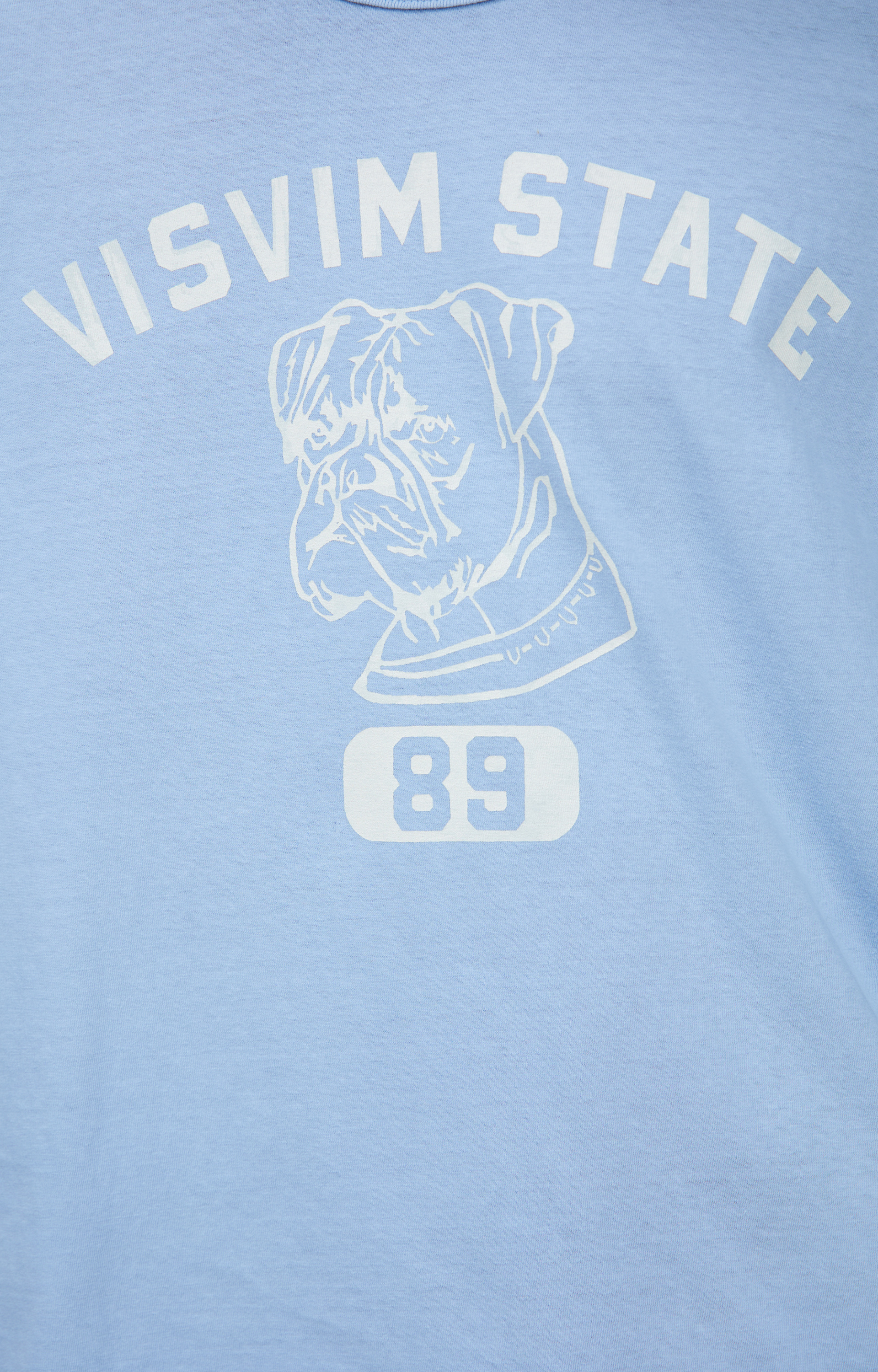 visvim Blue print t-shirt