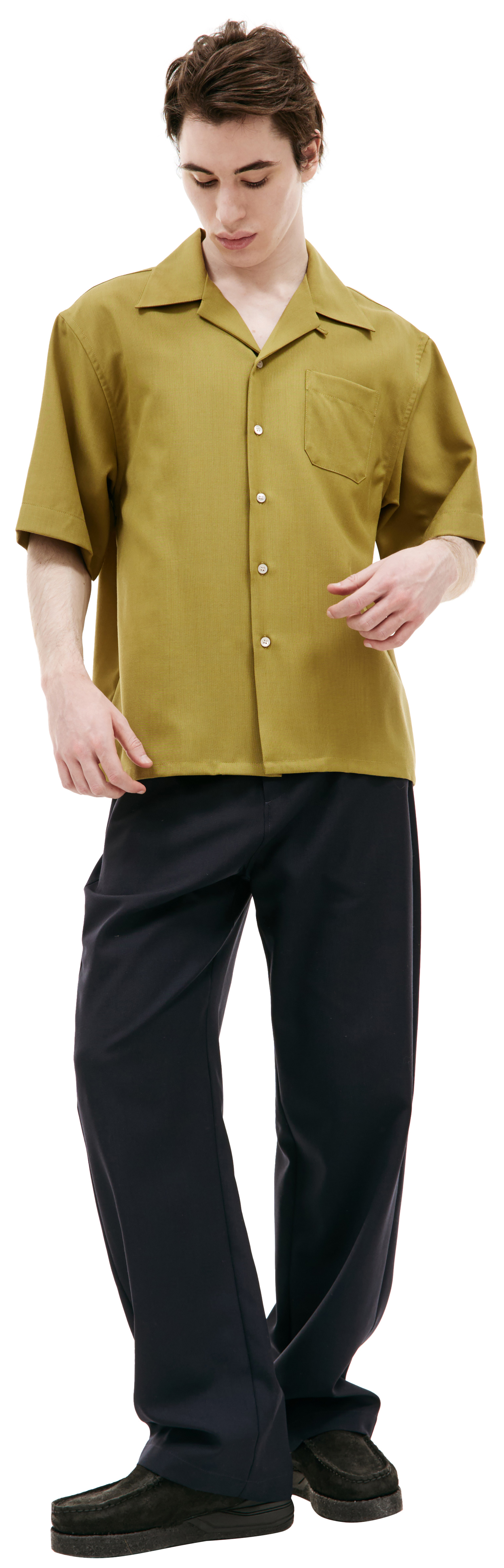 Marni Wool short sleeves shirt