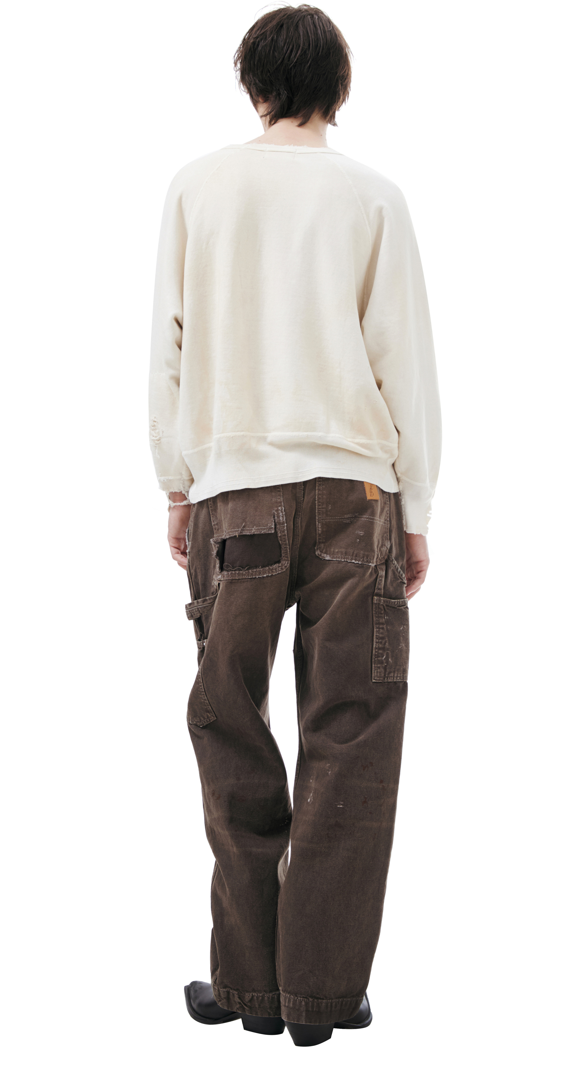 Enfants Riches Déprimés Oversized sweatshirt with distressed details