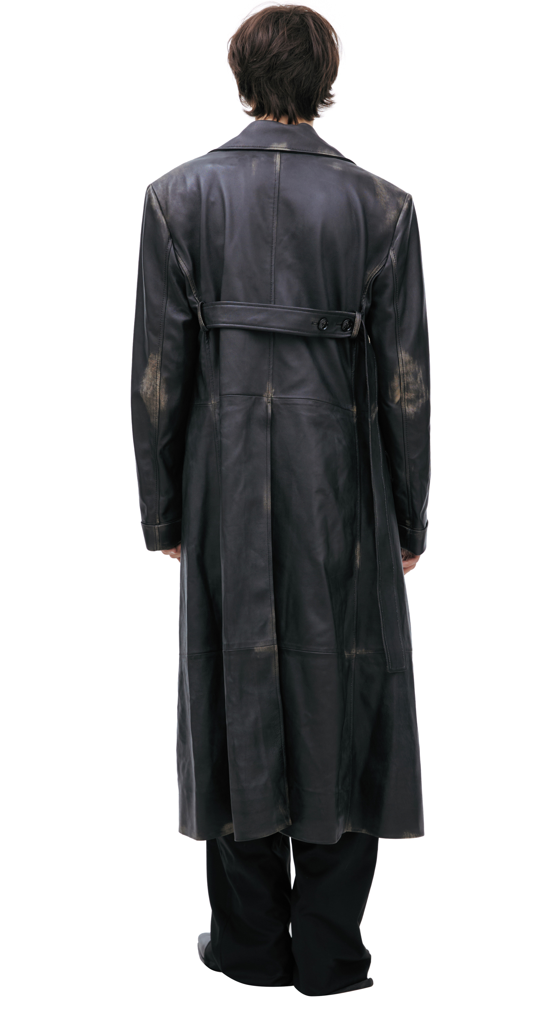 Ann Demeulemeester AILO Leather coat