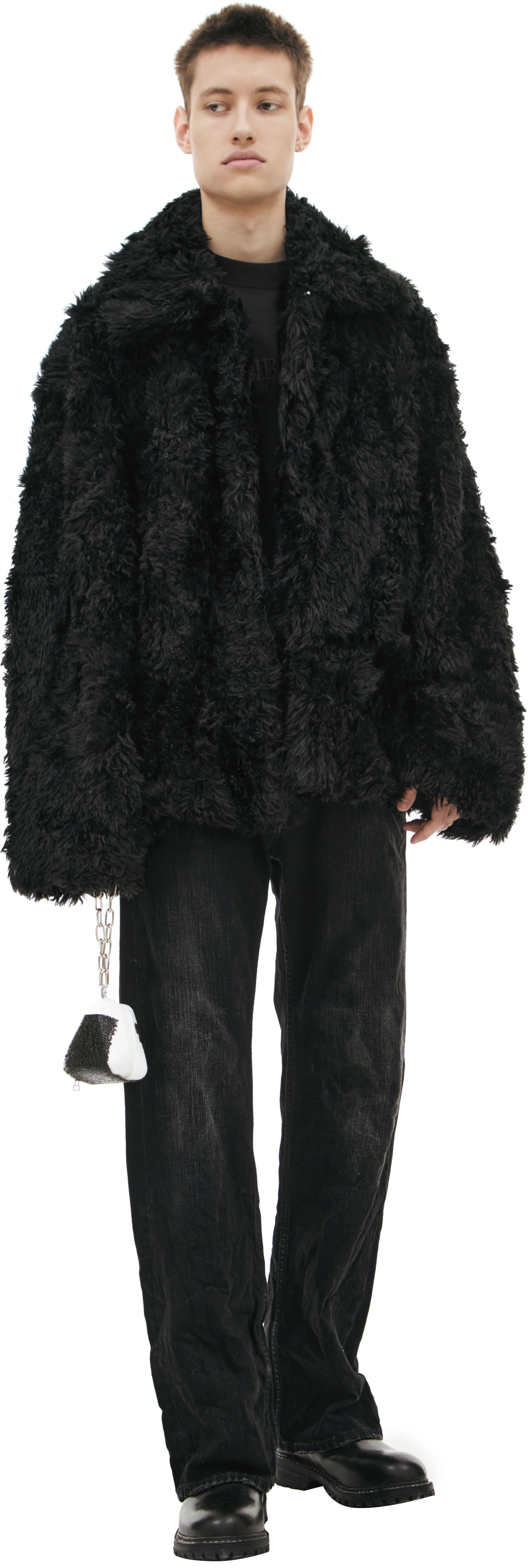 Doublet Plush jacket with teeth