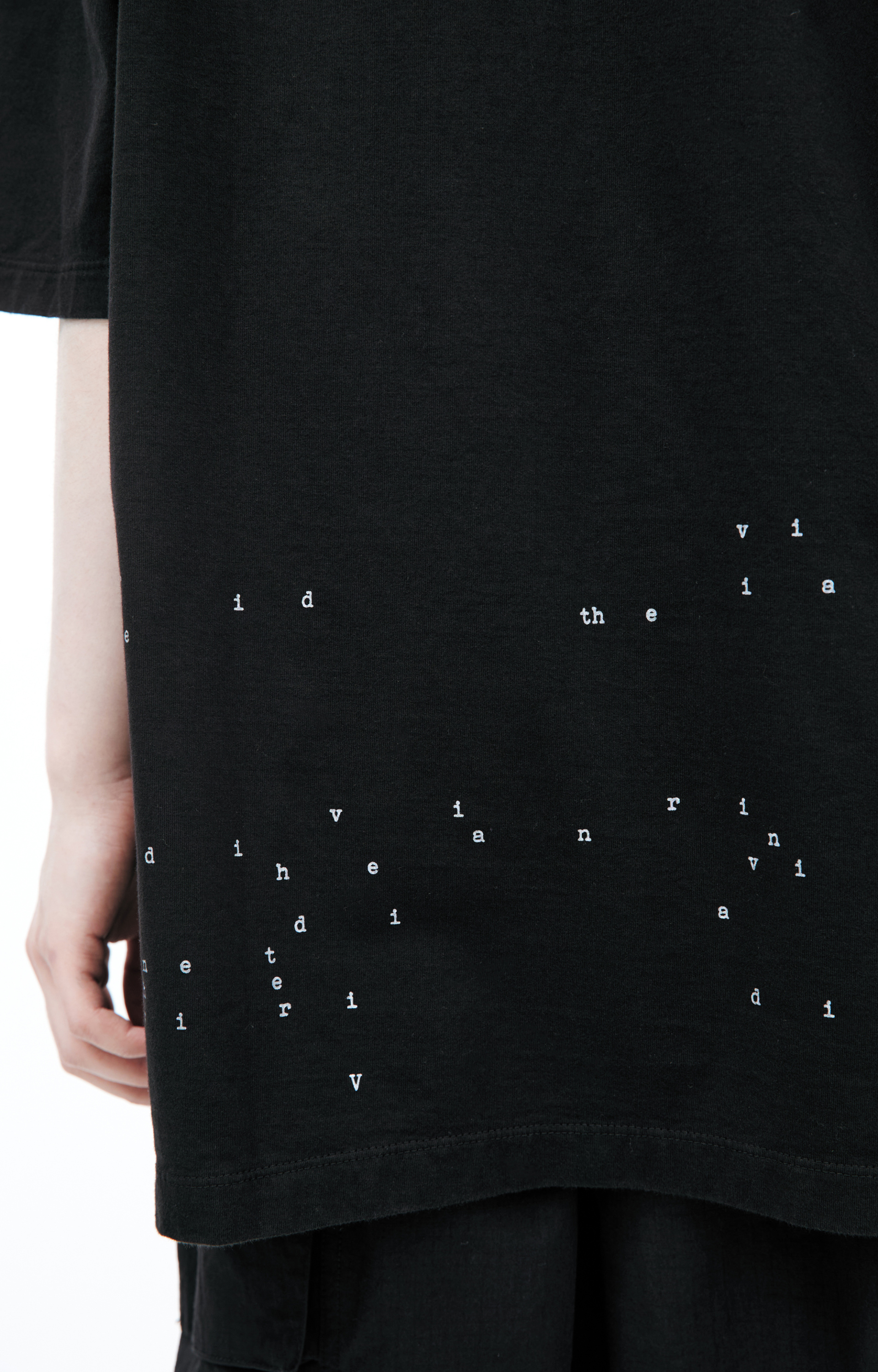 The Viridi-Anne Oversize print t-shirt