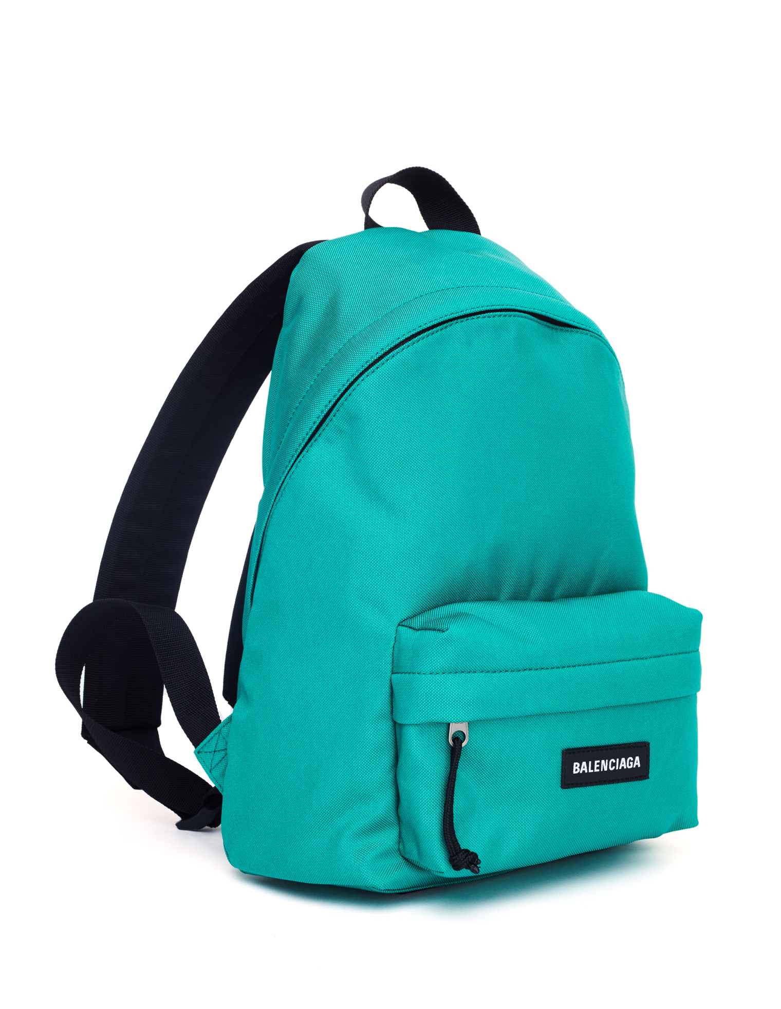 Balenciaga Зеленый нейлоновый рюкзак Explorer S