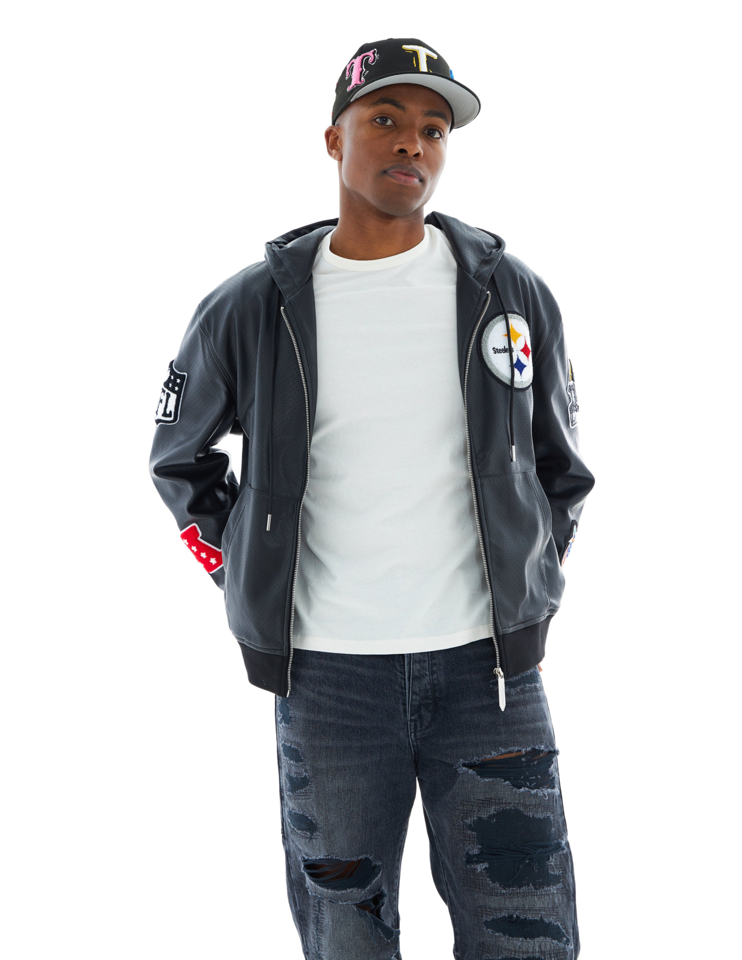Jeff Hamilton Steelers Hooded Jacket