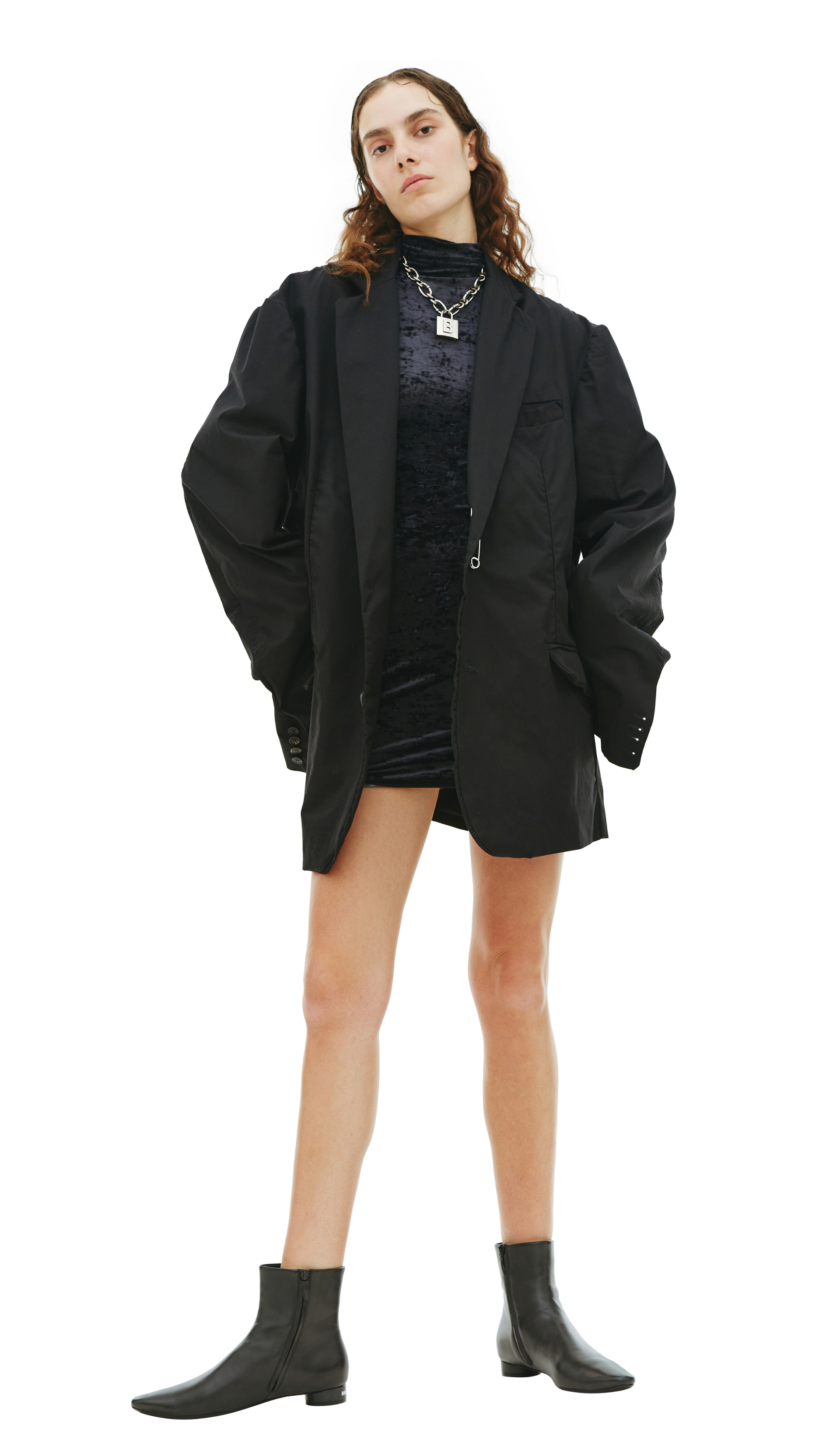 Balenciaga Black oversized blazer