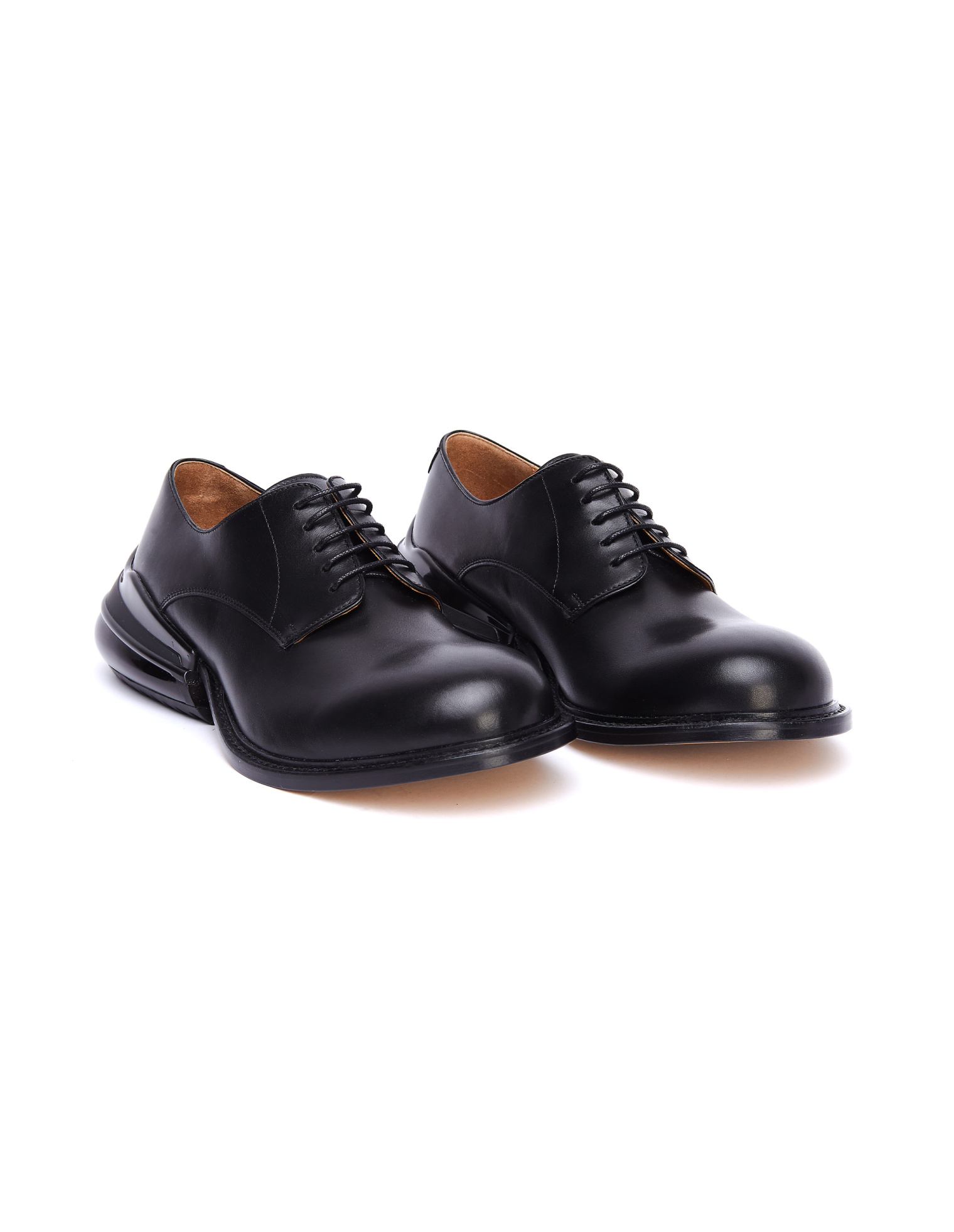 Maison Margiela Black Leather Airbag Derby