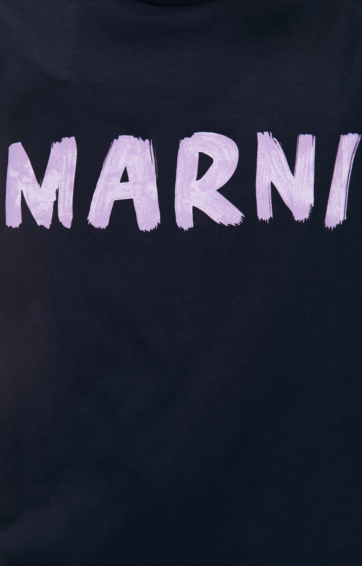 Marni Оверсайз футболка с логотипом