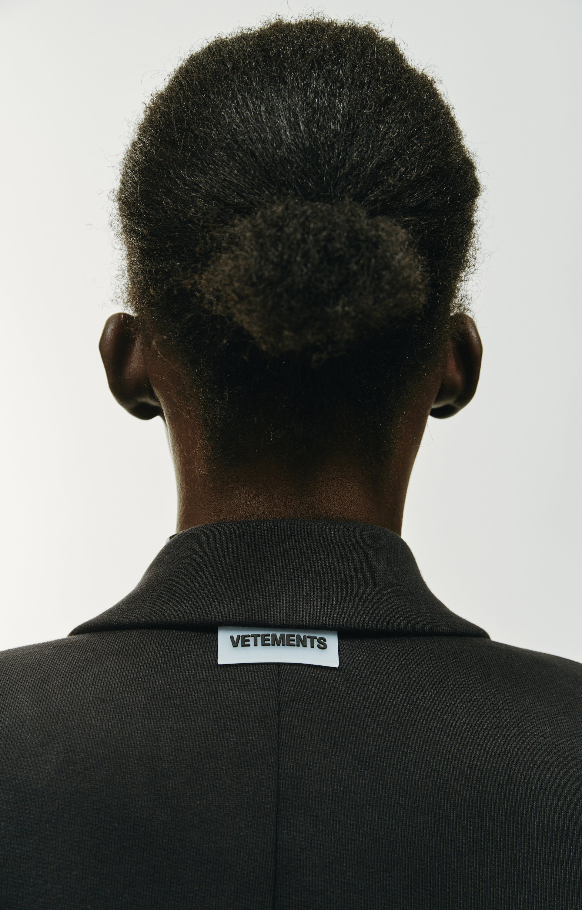 VETEMENTS Black oversized blazer