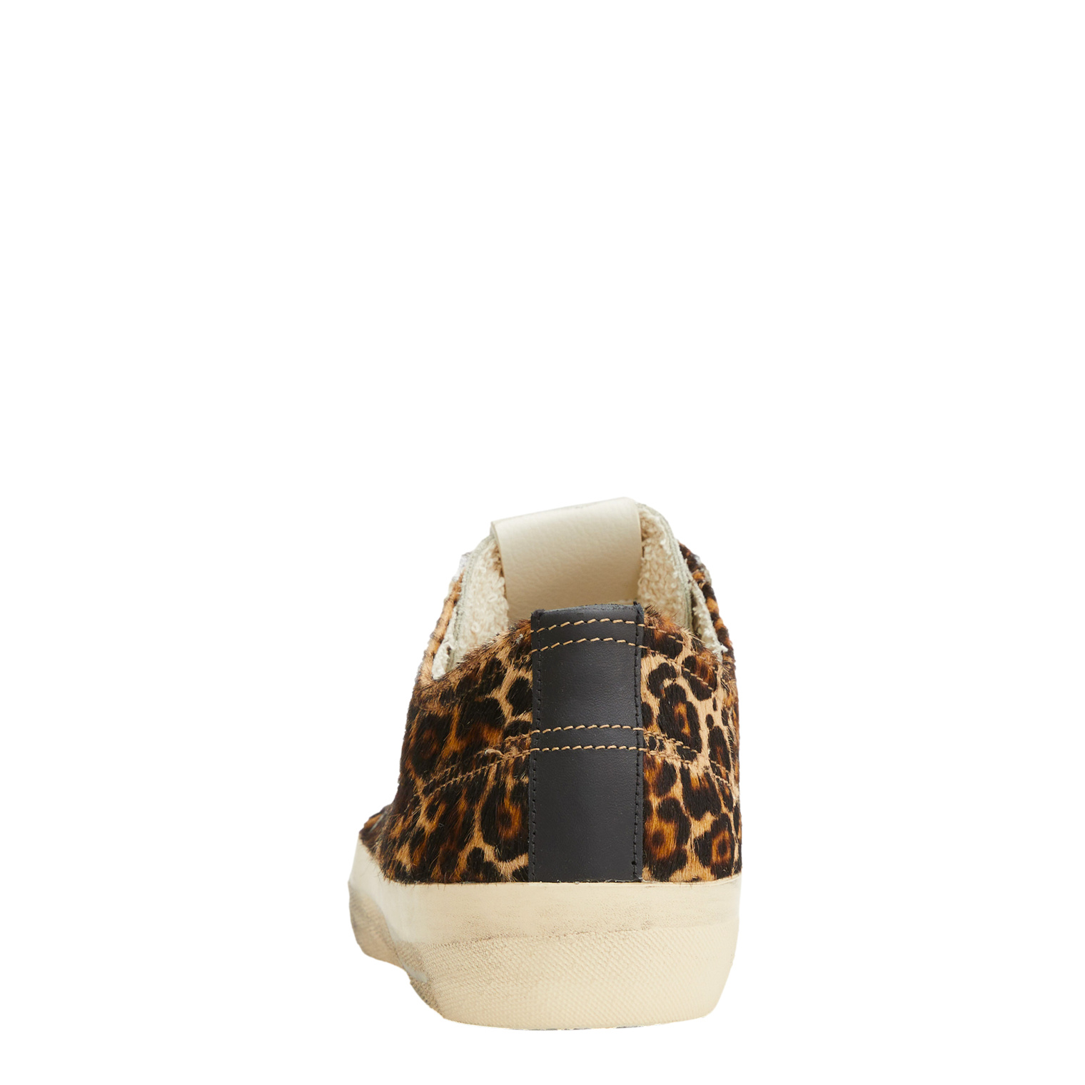 Golden Goose V-Star leopard sneakers