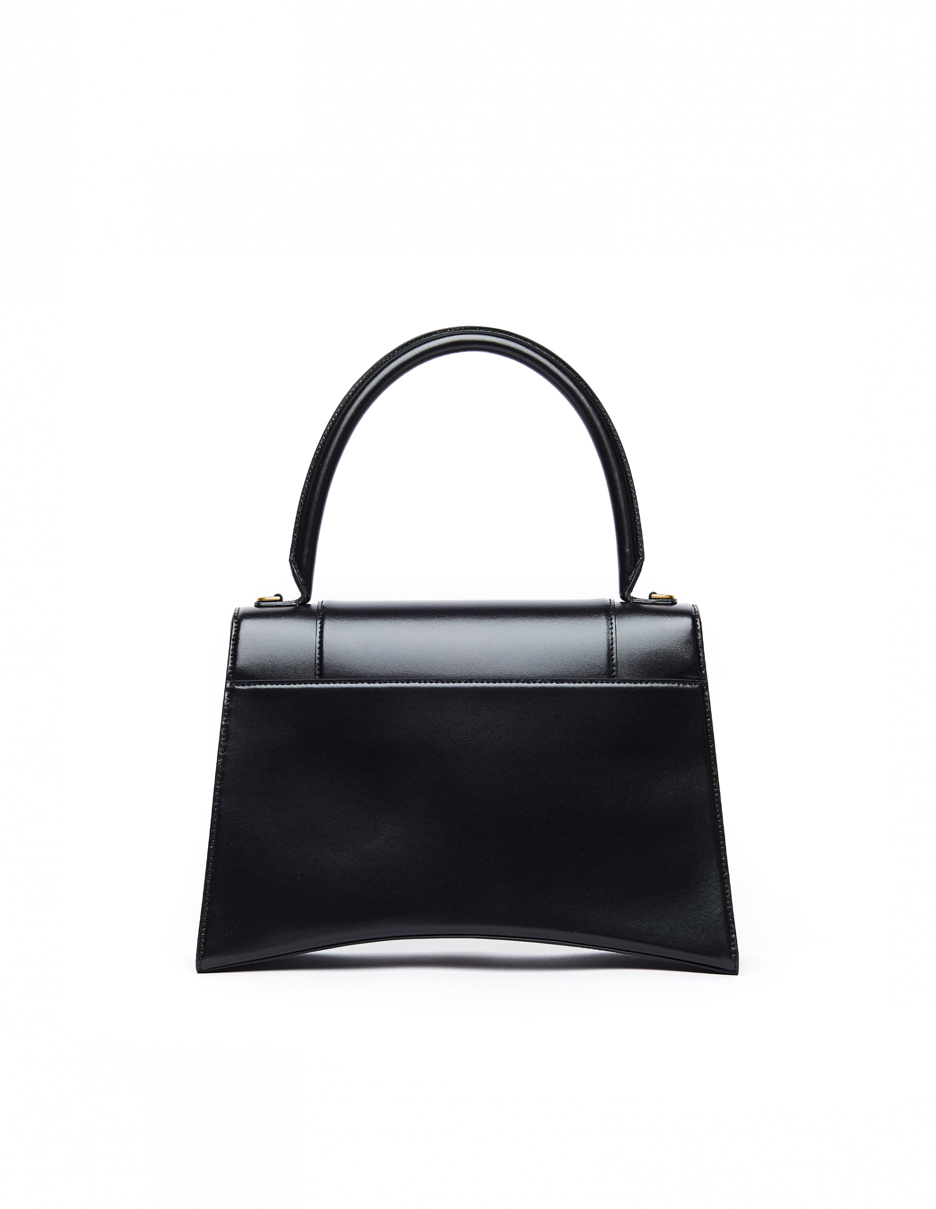 Balenciaga Black Leather Medium Hourglass Bag