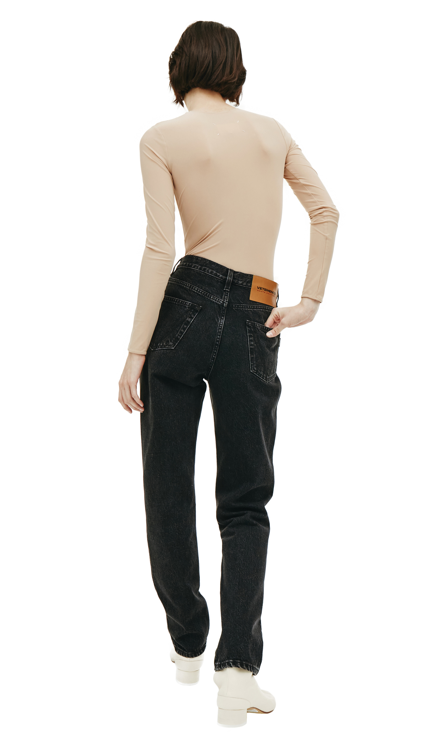 VETEMENTS Black High Waisted Jeans