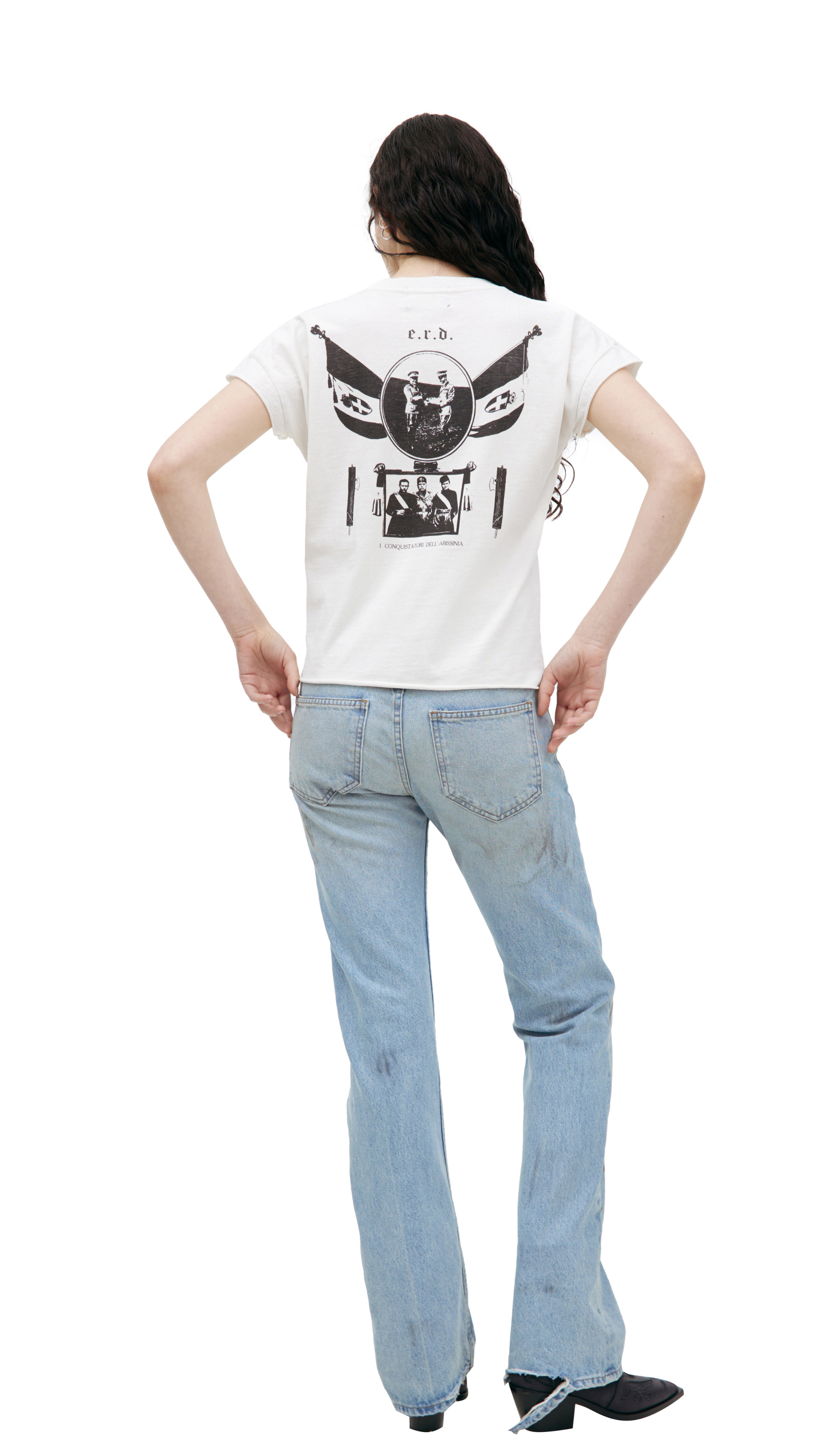 Enfants Riches Déprimés Grey print T-shirt