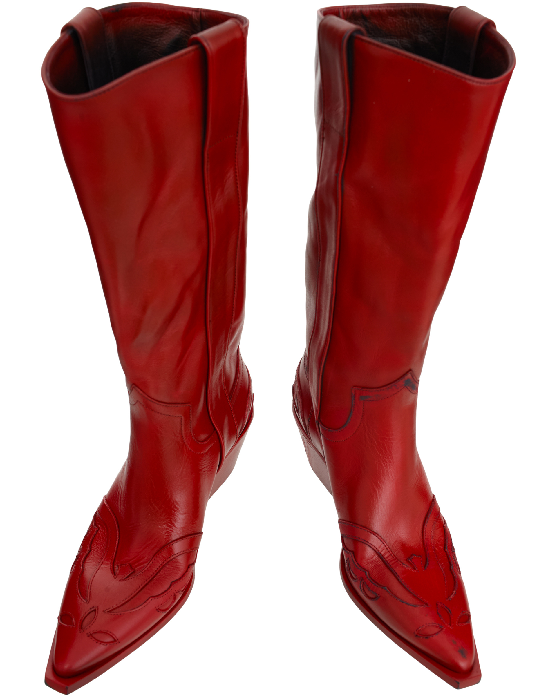 Enfants Riches Déprimés Leather cowboy boots